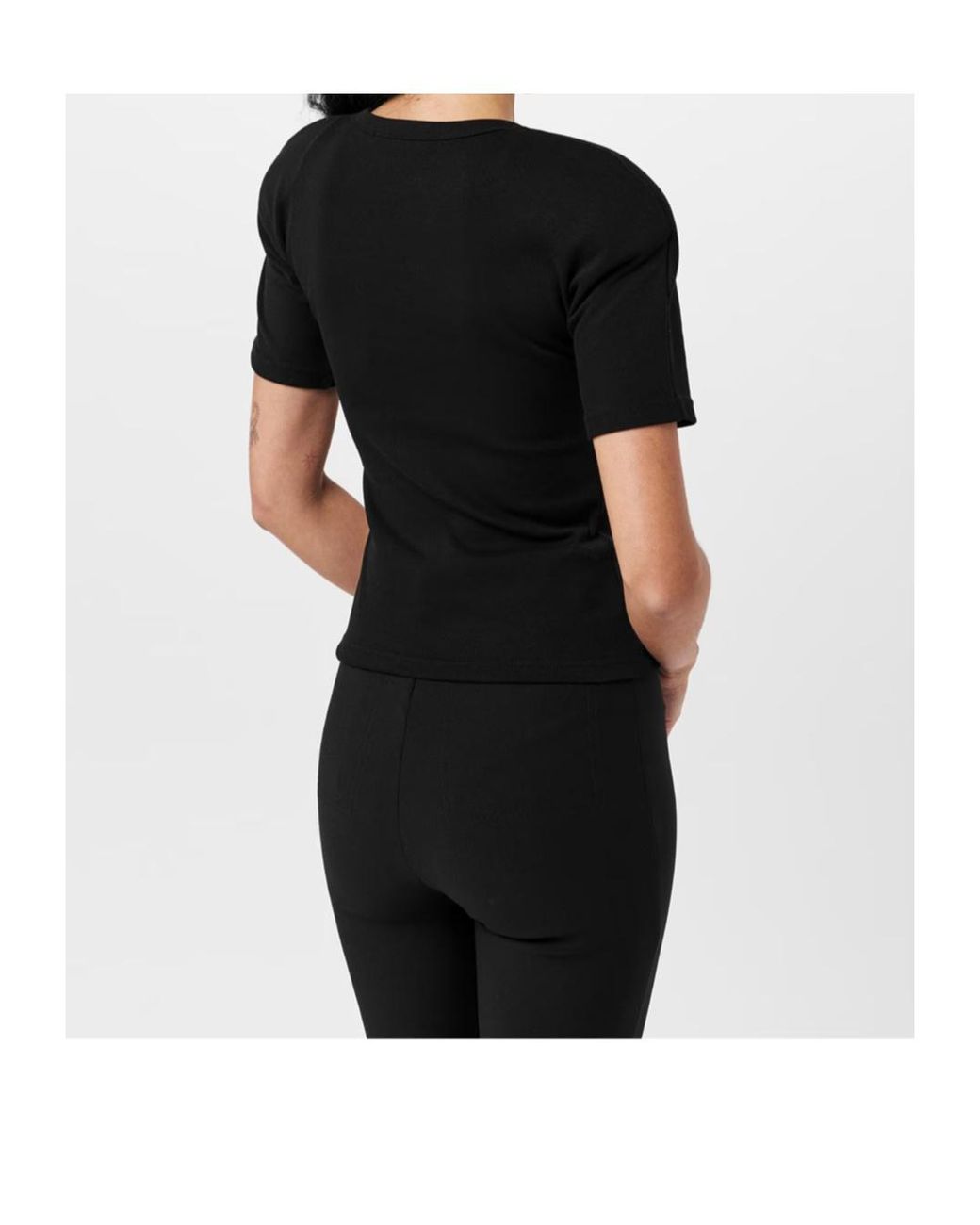 Jacquemus Black Short-Sleeved T-Shirt