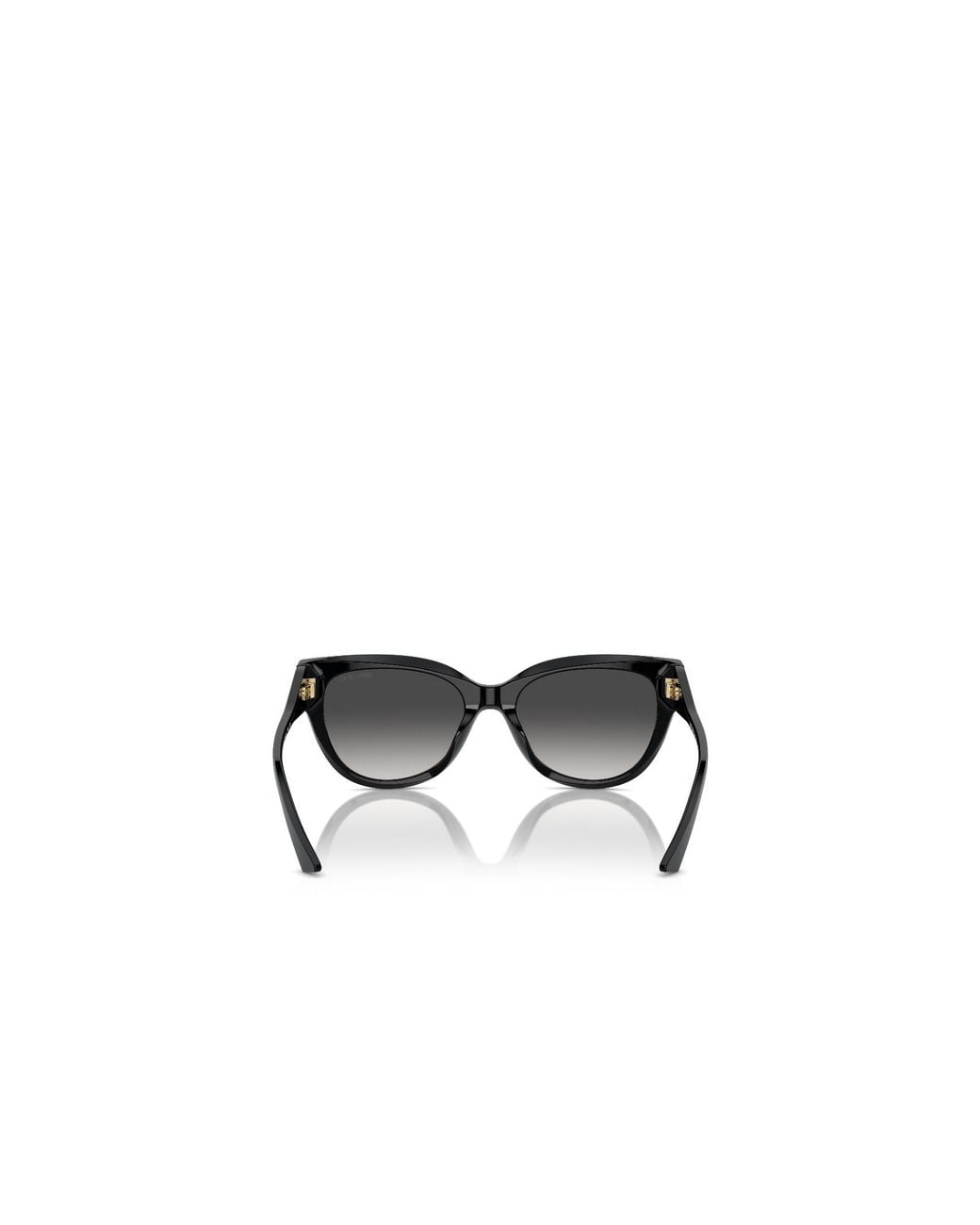 Jimmy Choo White Eyewear Cat-Eye Frame Sunglasses