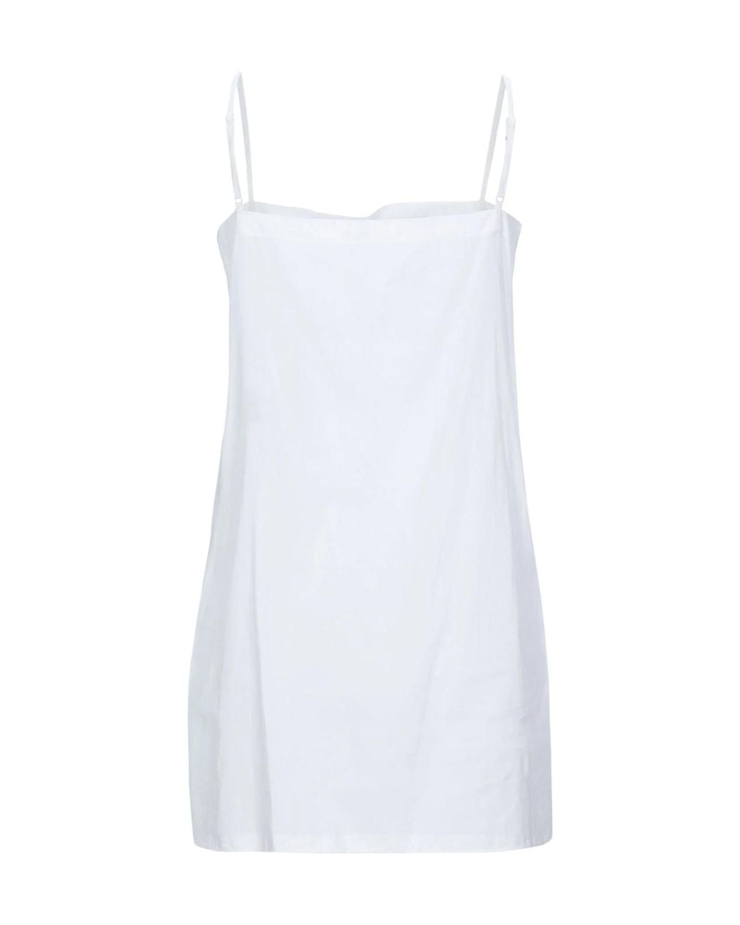 Isabel Marant White Sleeveless Crew Neck Dress