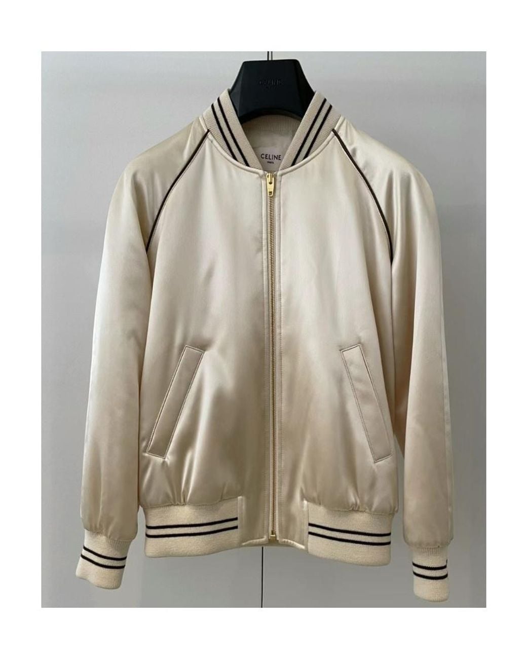Céline Natural Souvenir Teddy Jacket