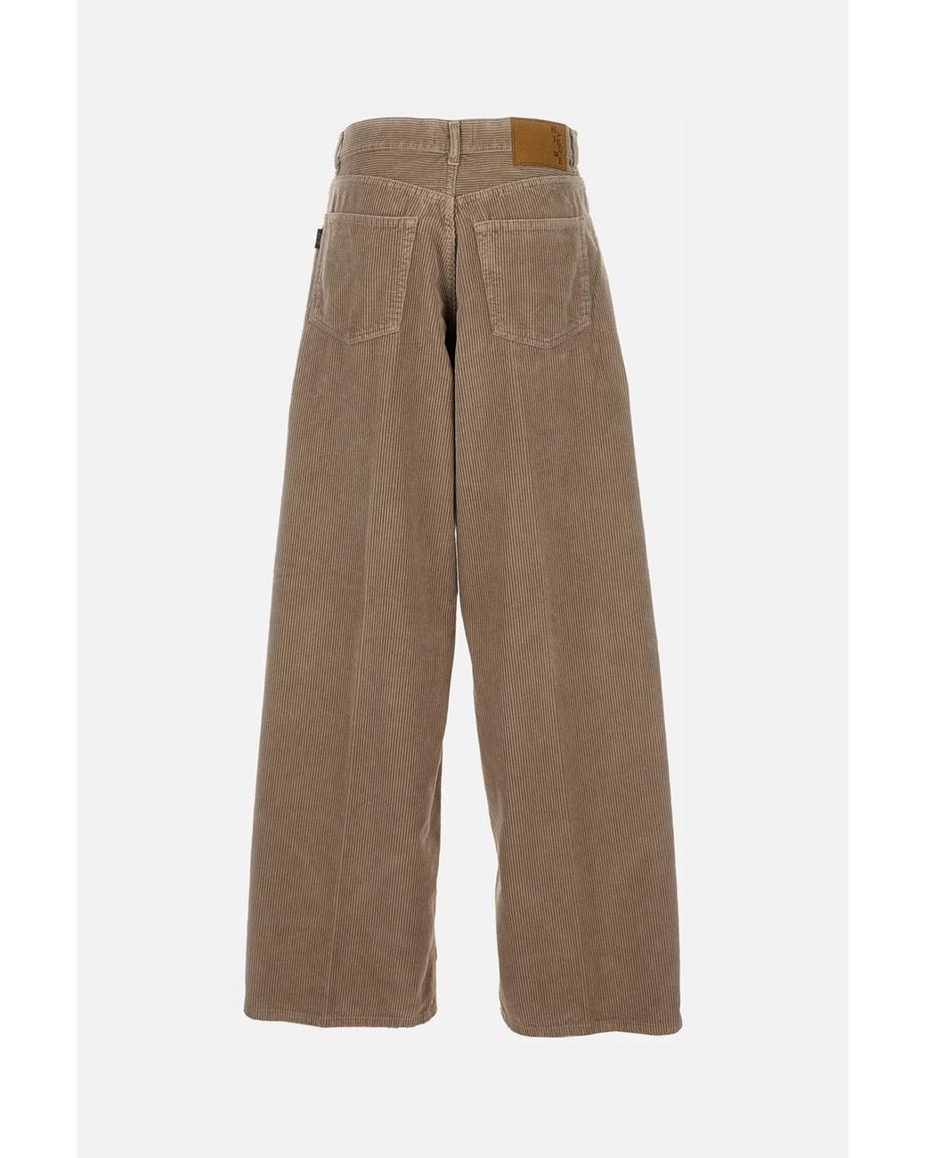 Haikure Natural Bethany Corduroy Wide-Leg Pants