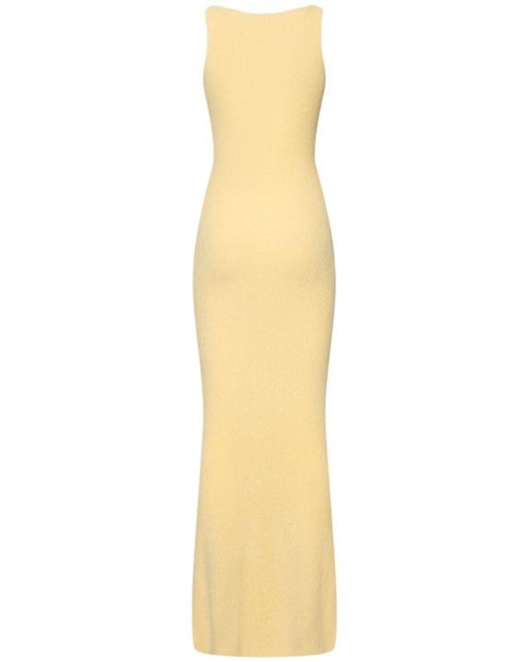 AYA MUSE Metallic Sleeveless Long Dress