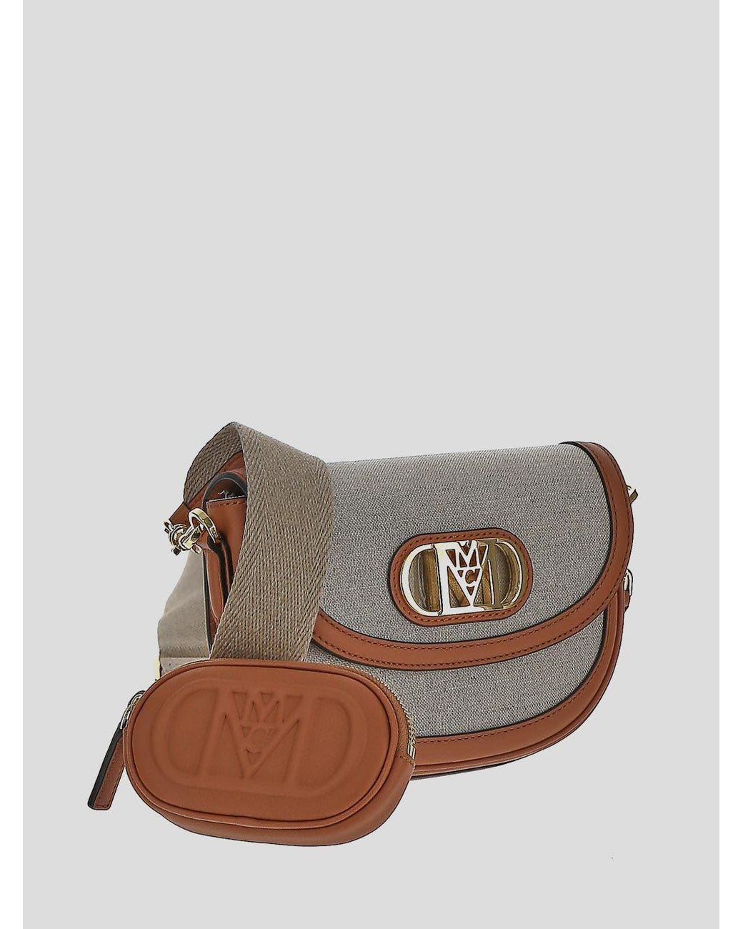 MCM Brown Lady's Shoulder Bag
