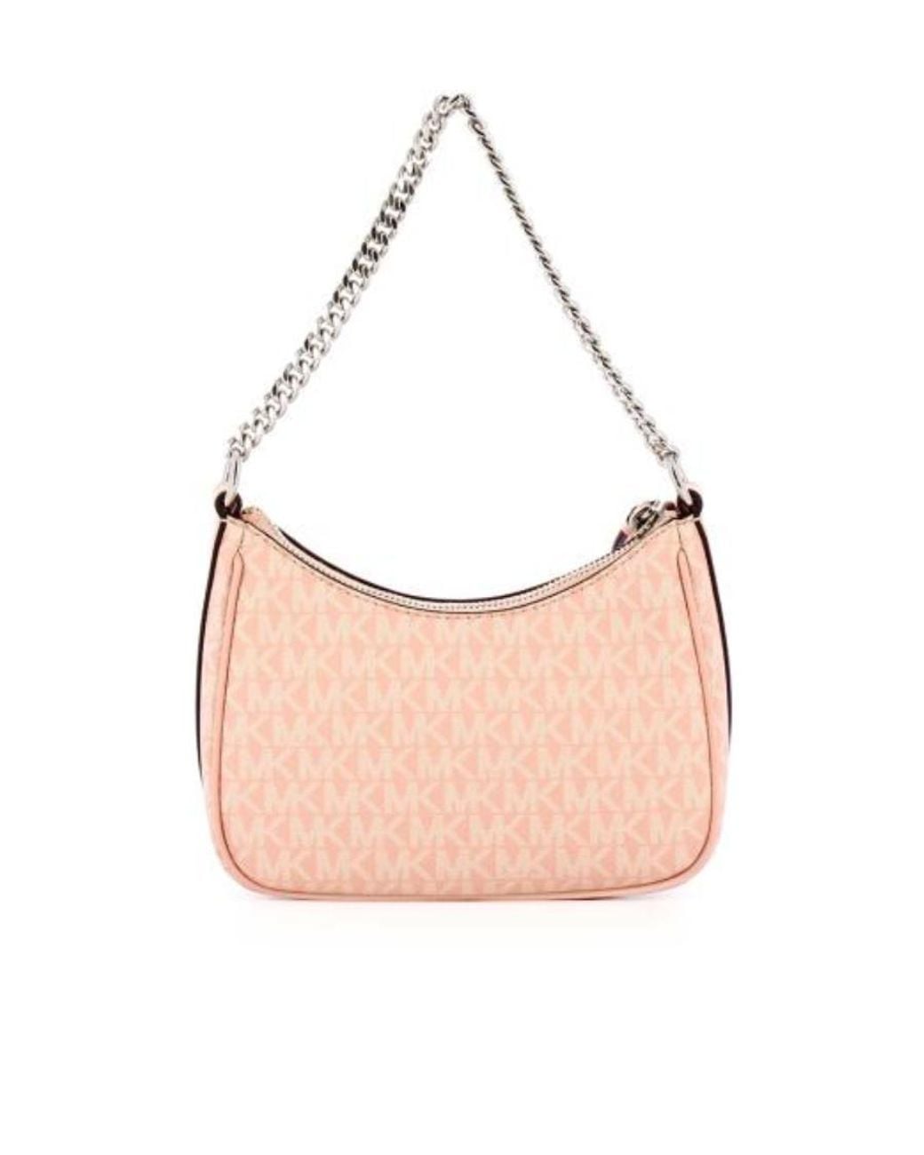 MICHAEL Michael Kors Pink Logo Shoulder Bag