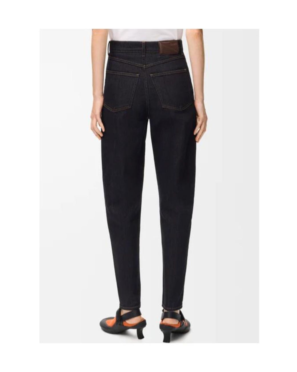 Loewe Blue Anagram-Embroidered Slim-Fit Jeans