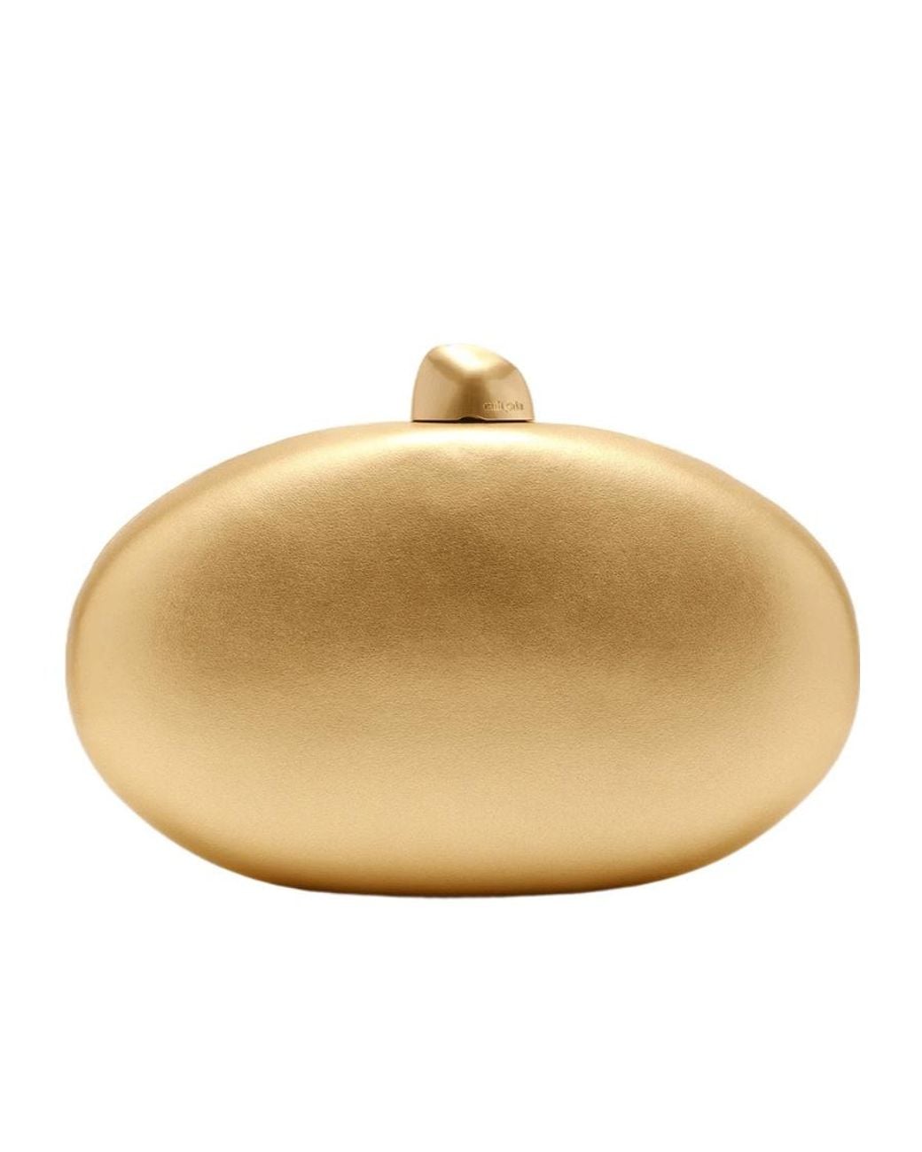 Cult Gaia Metallic Eviana Clutch