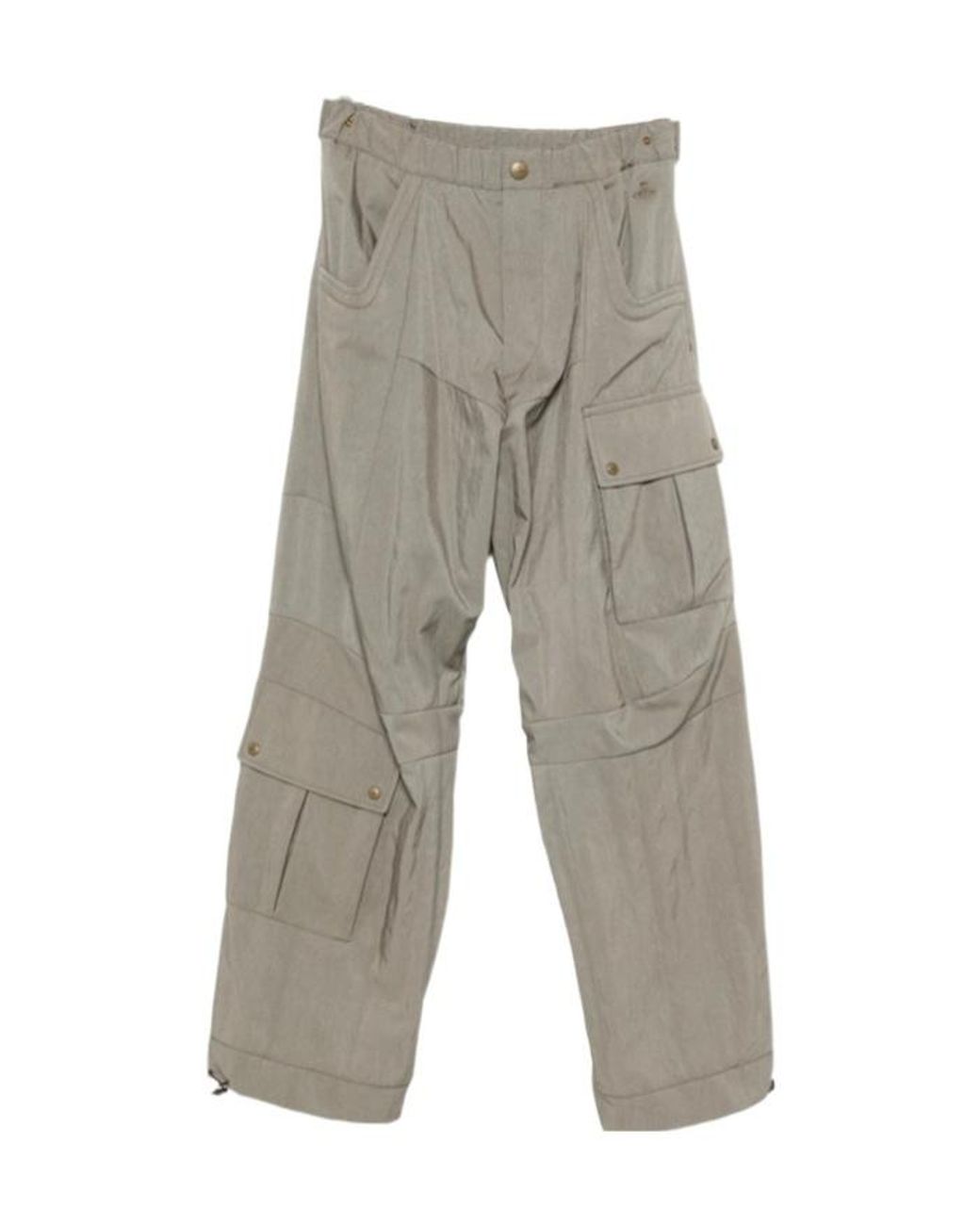 Vivienne Westwood Gray Wide-Leg Cargo Pants for men