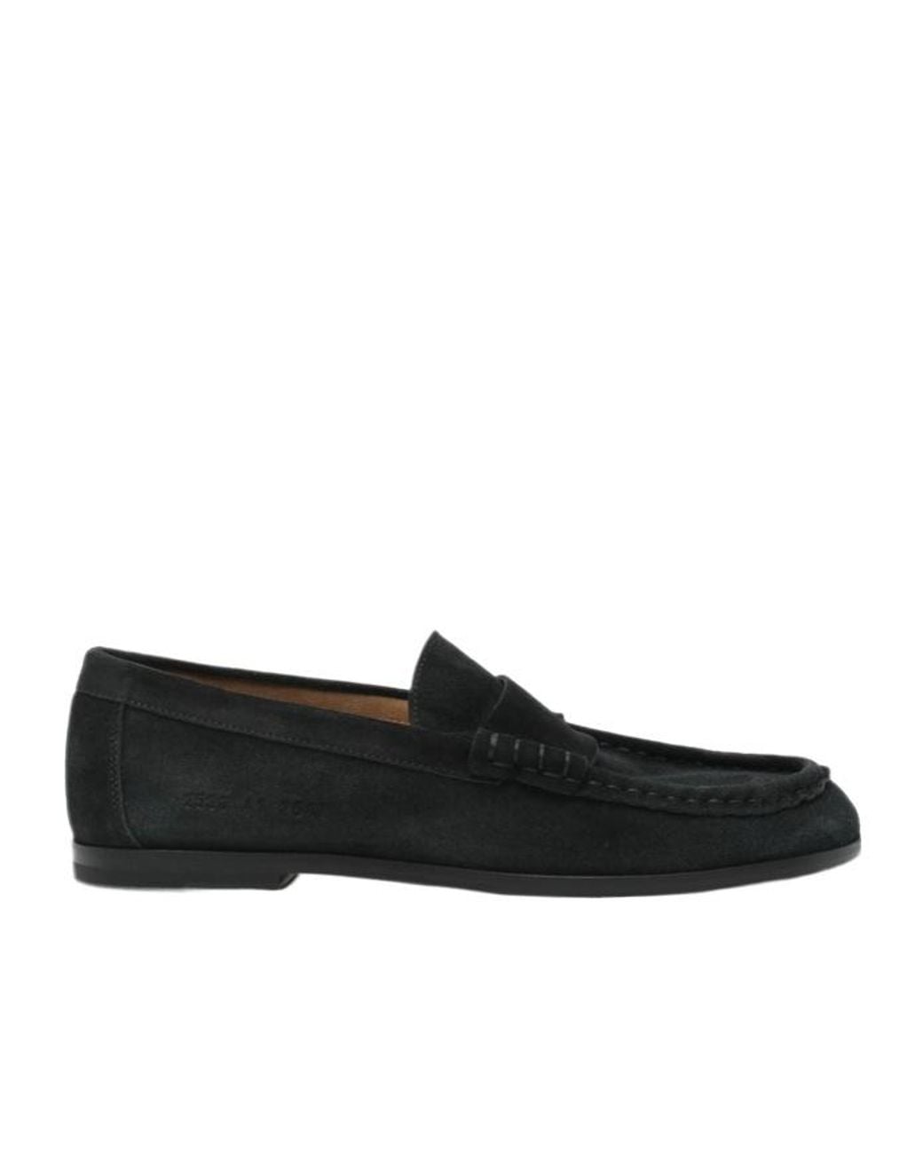 Common Projects Black Round-Toe Loafers for men