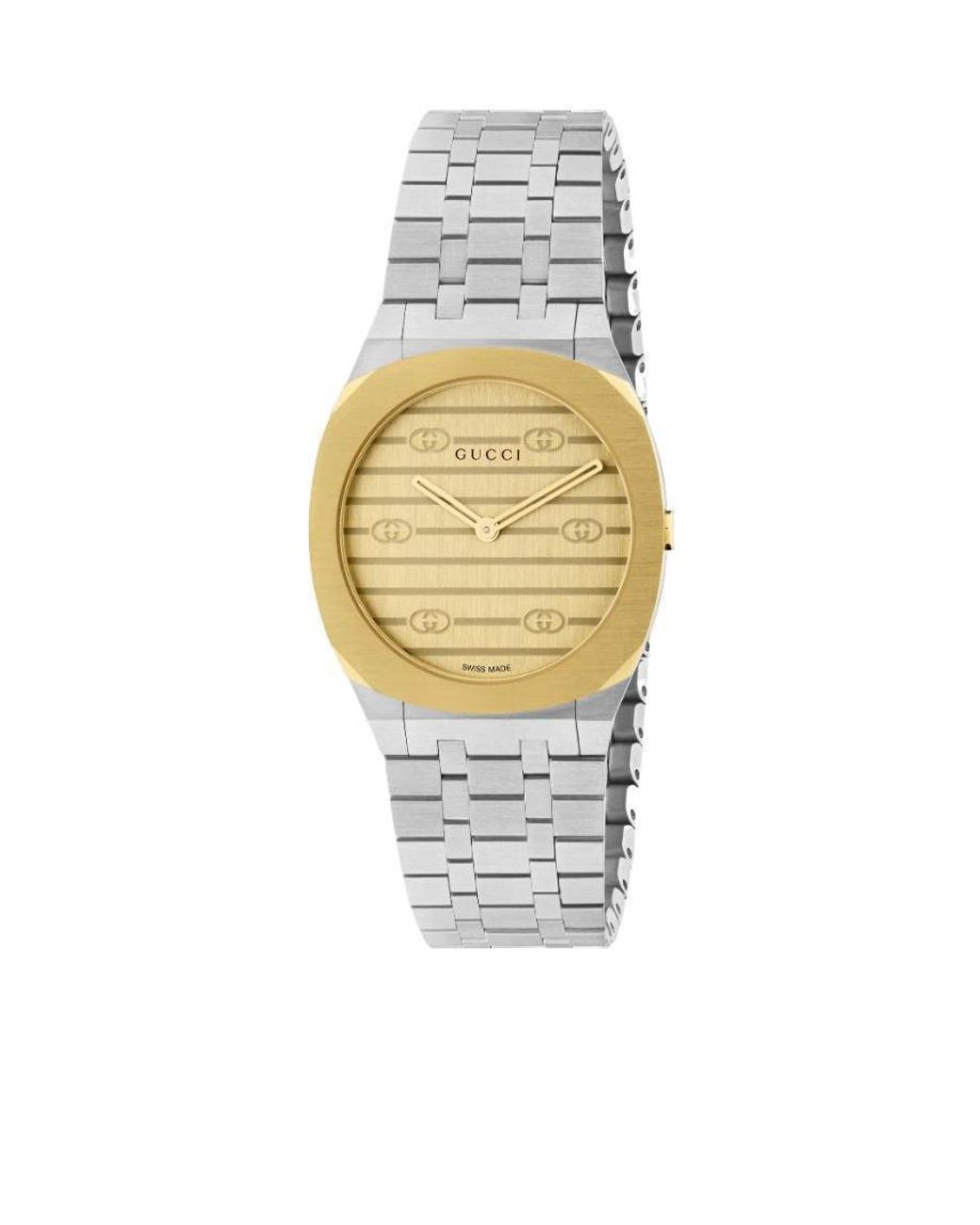 Gucci Metallic 25H Watch, 30Mm