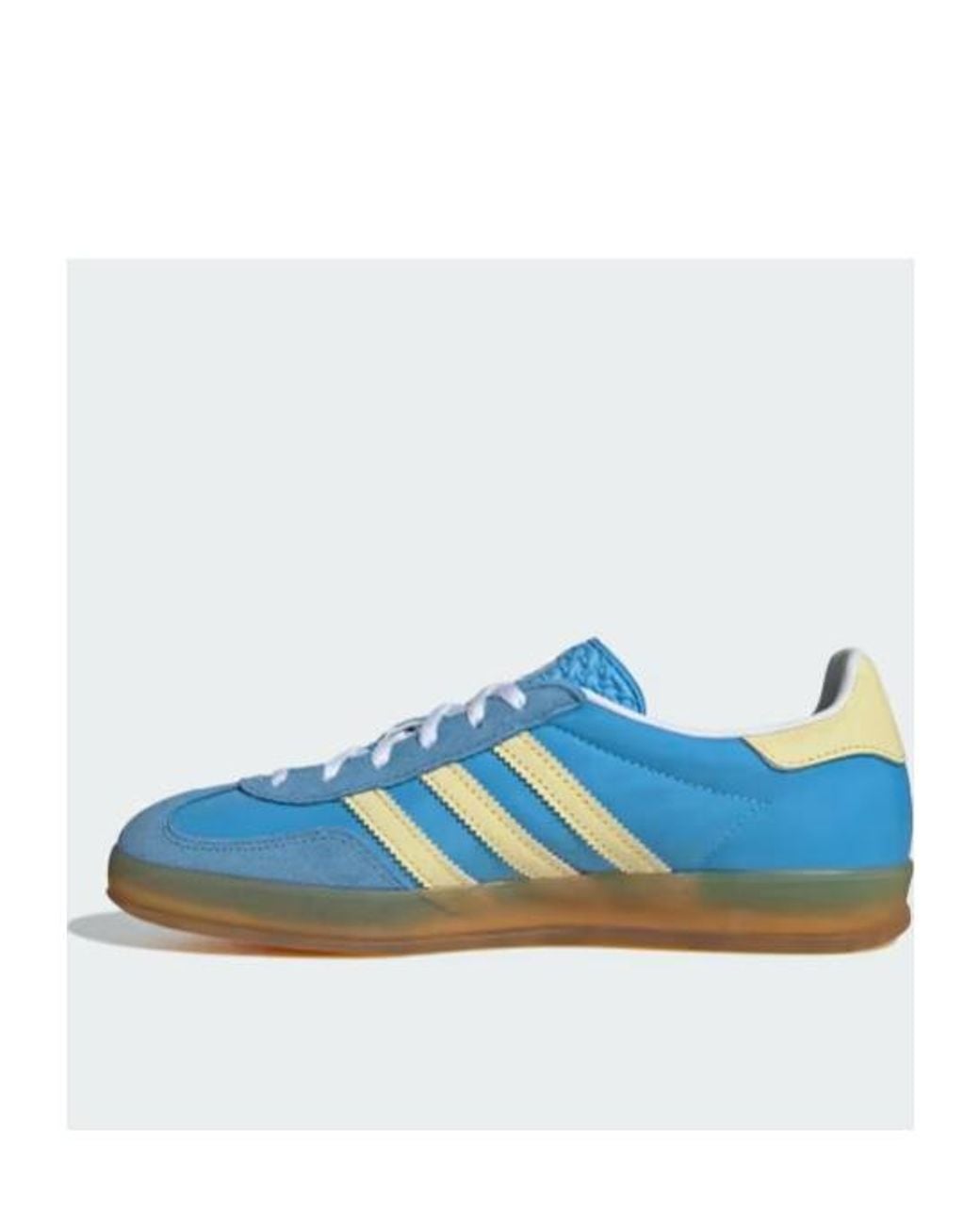 Adidas Blue Originals Gazelle Indoor Low-Top Sneakers
