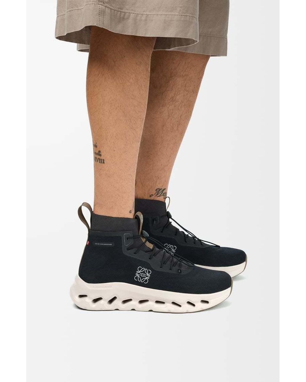 Loewe Blue Cloudtilt Hi Sneaker for men