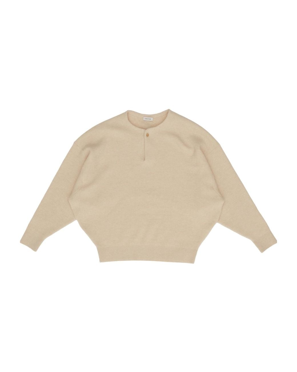 Fear Of God Natural Long-Sleeved Crewneck Jumper for men