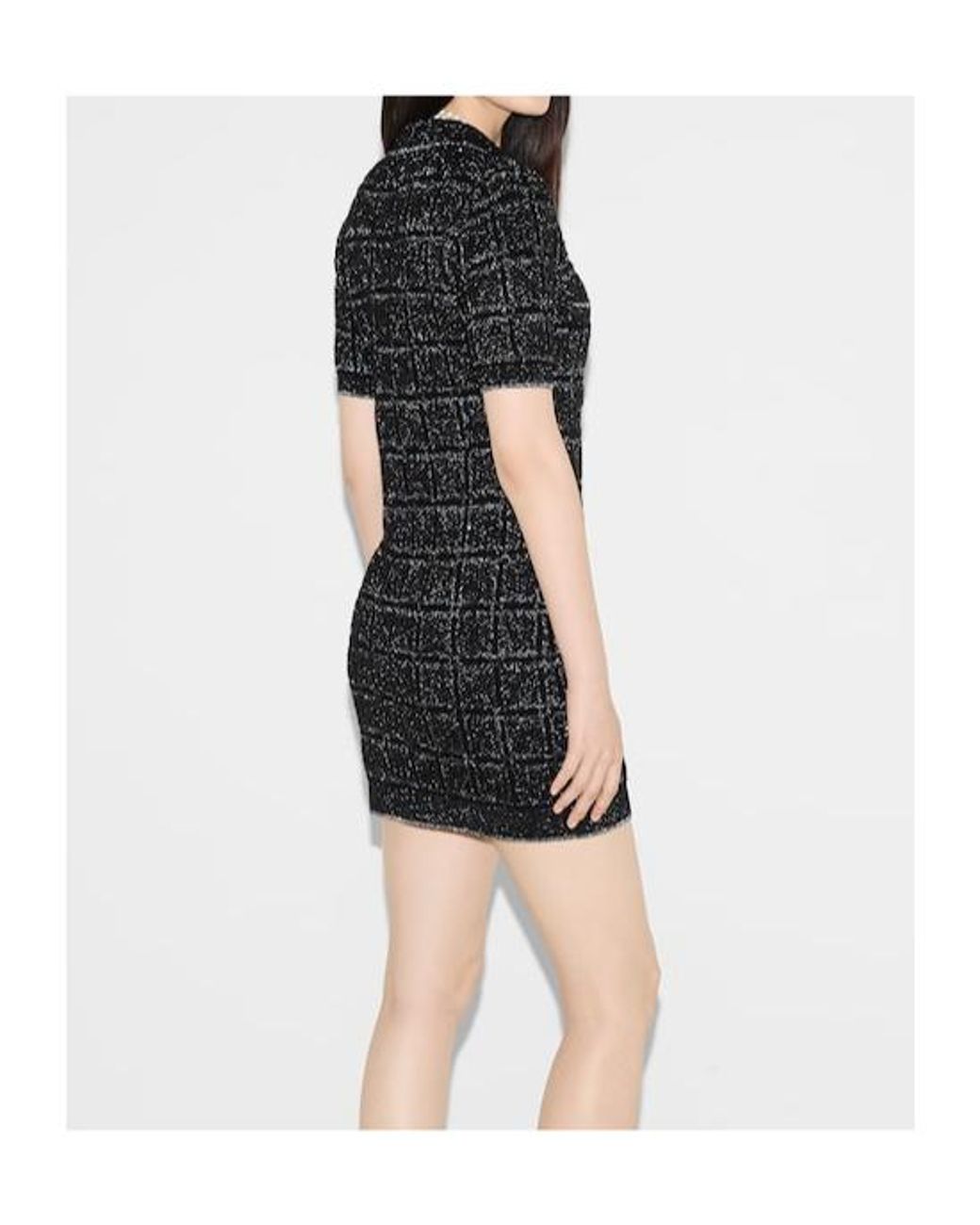 Gucci Black And Thread Dress