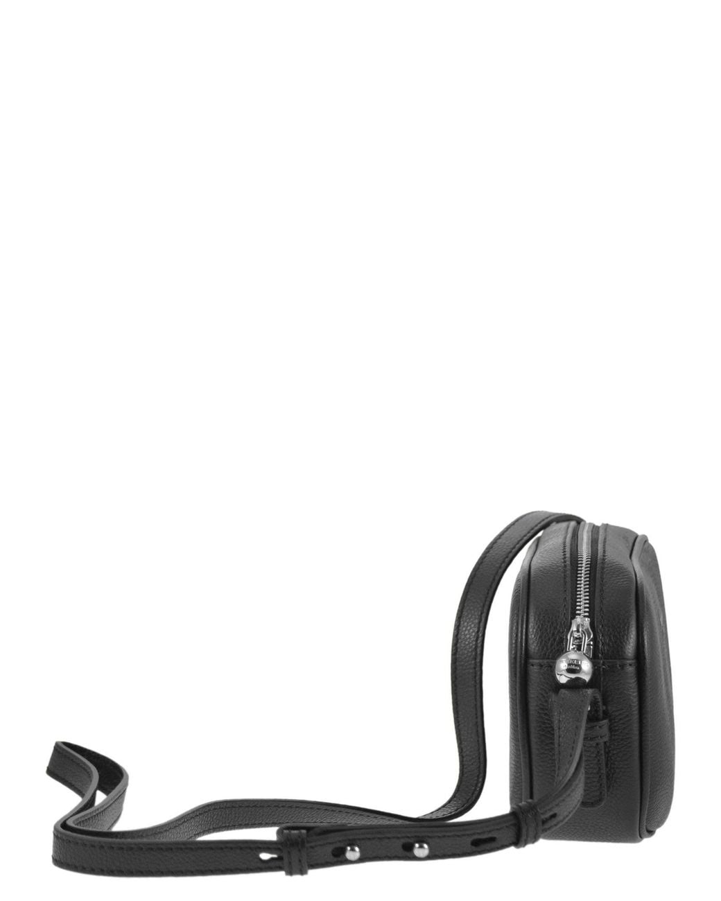 Weekend by Maxmara Black Wkasnob Logo Stamp Crossbody Bag