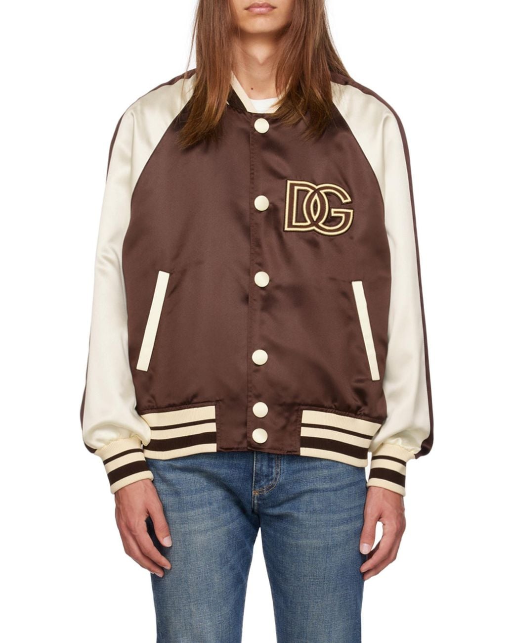 Dolce & Gabbana Brown Outerwears for men