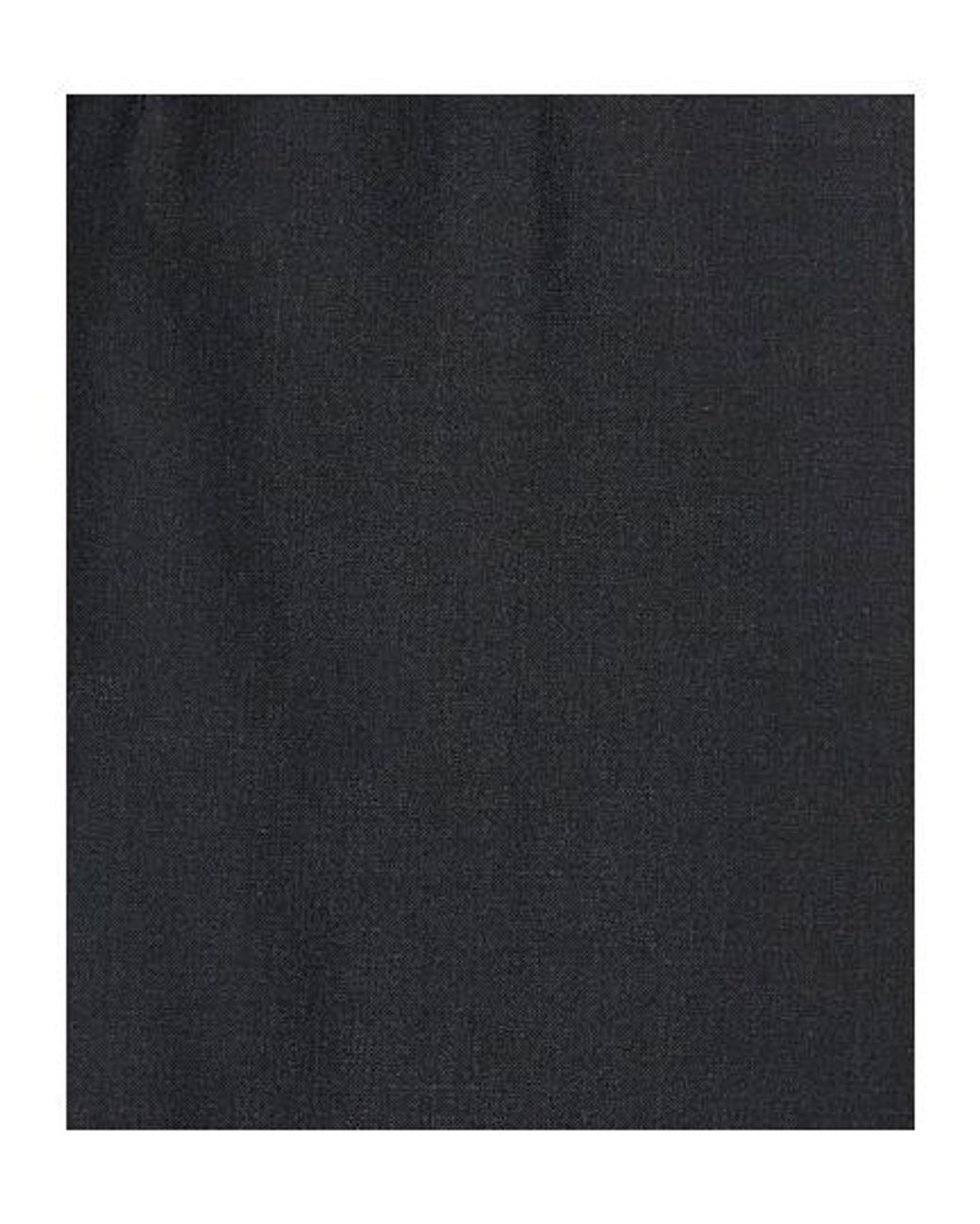 Maison Margiela Black Minimalist Wool Satin Pencil Skirt