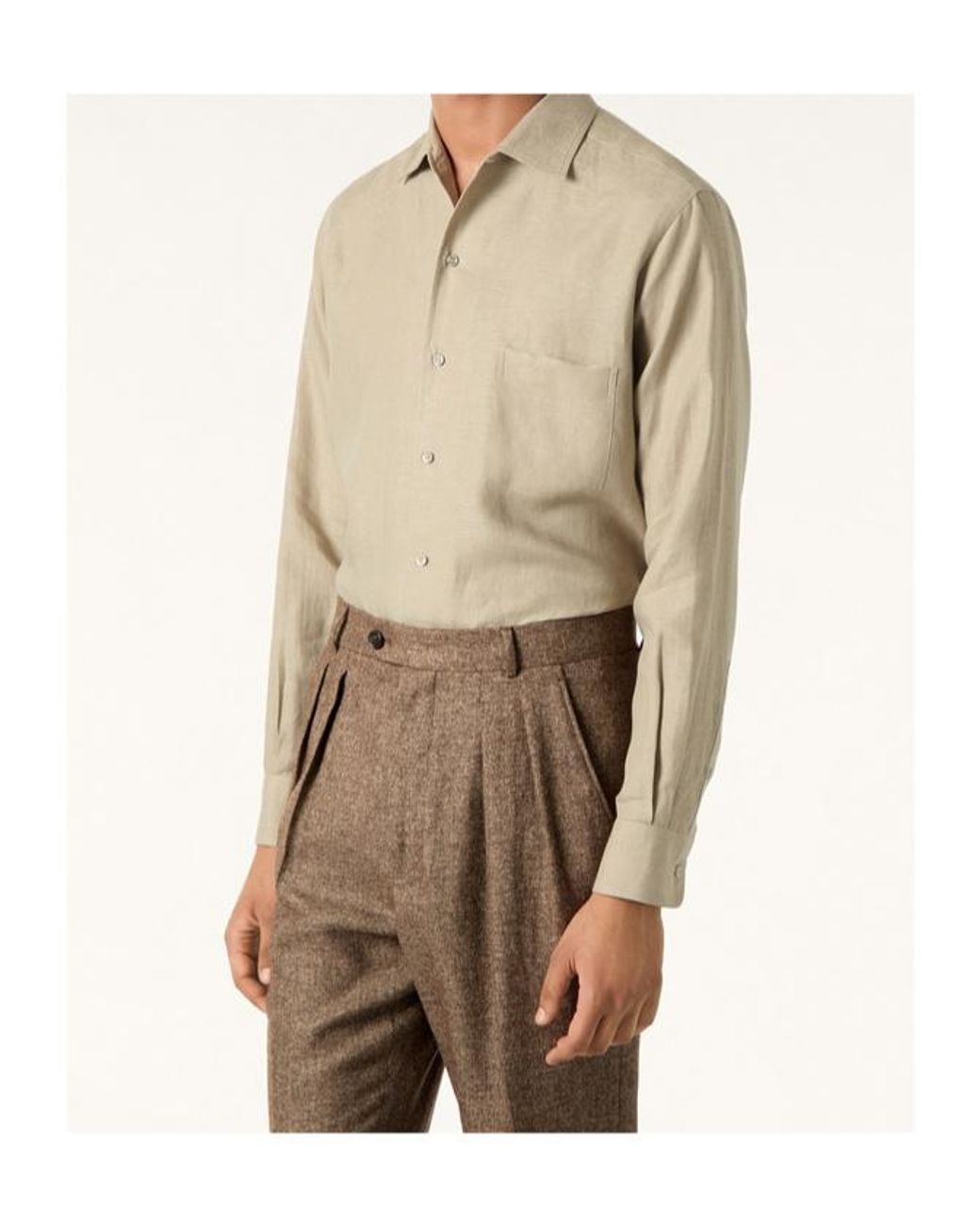 Loro Piana Natural André Shirt for men