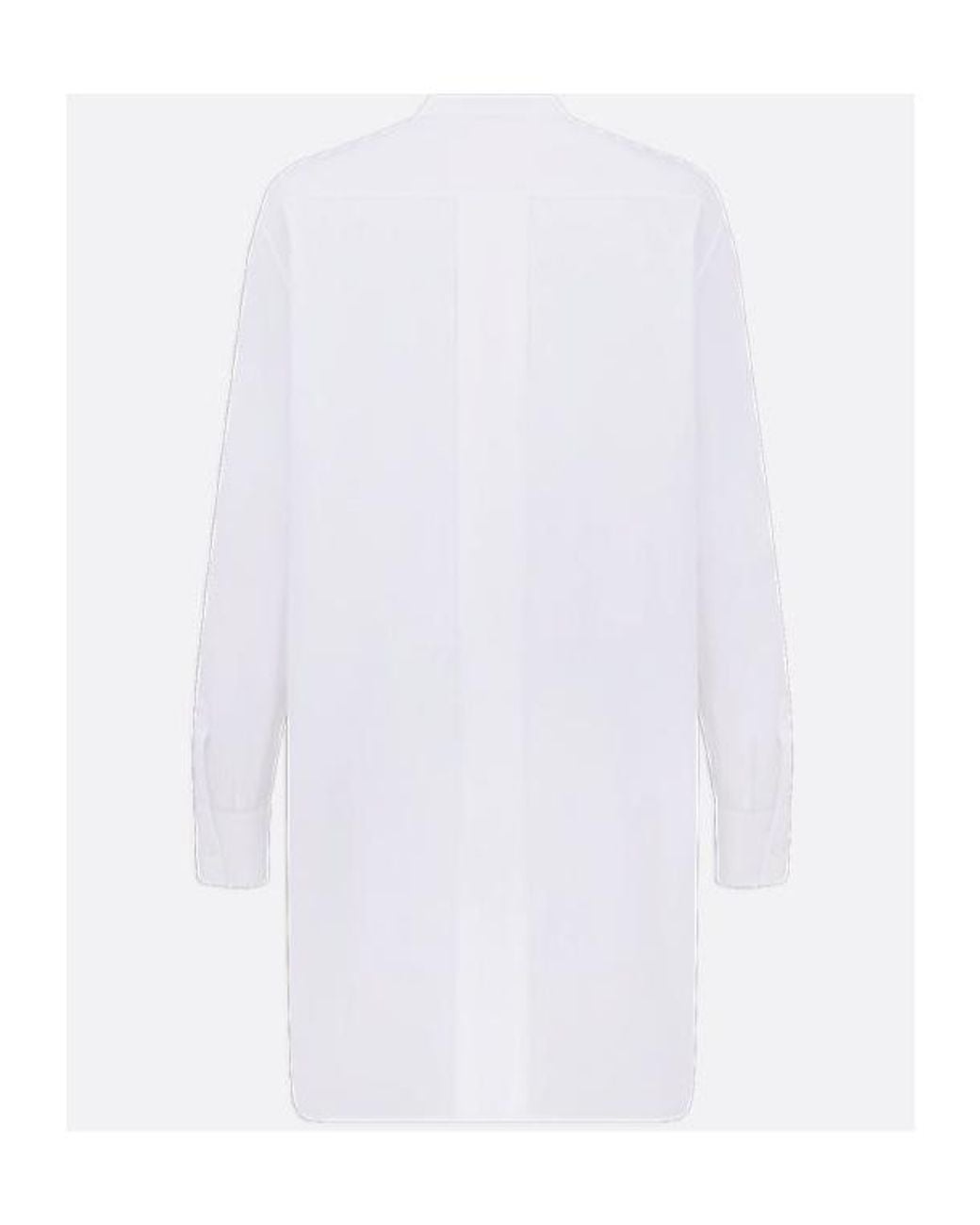 Dior White Long Shirt