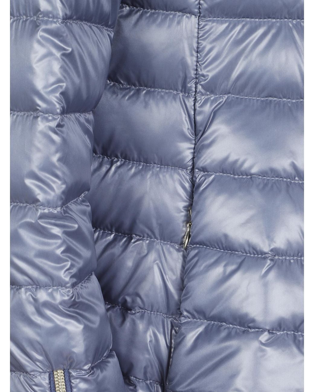 Herno Blue Zip-Up Padded Jacket