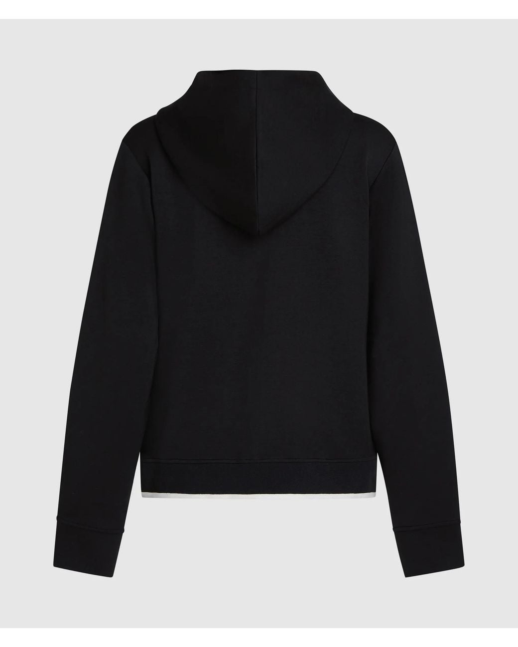 Karl Lagerfeld Black Rue St-Guillaume Zip-Up Hoodie
