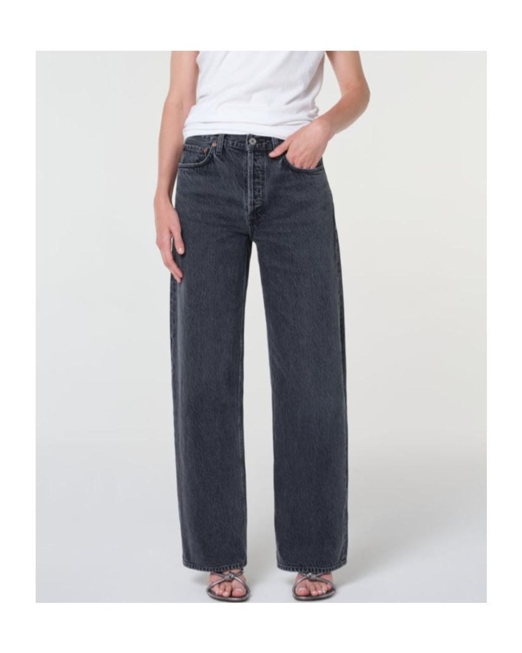 Agolde Gray Arc Jean 32'