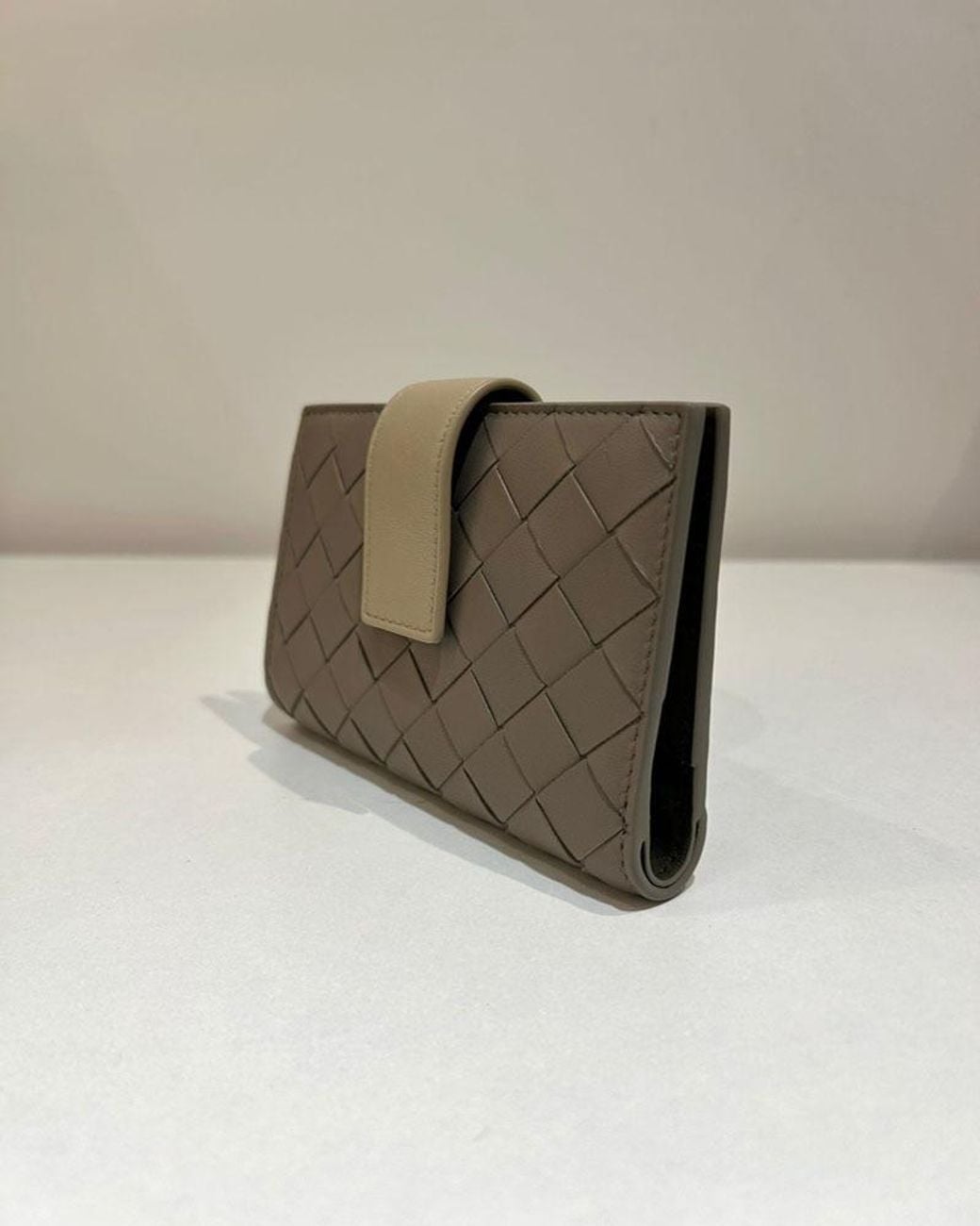 Bottega Veneta Gray Wallet