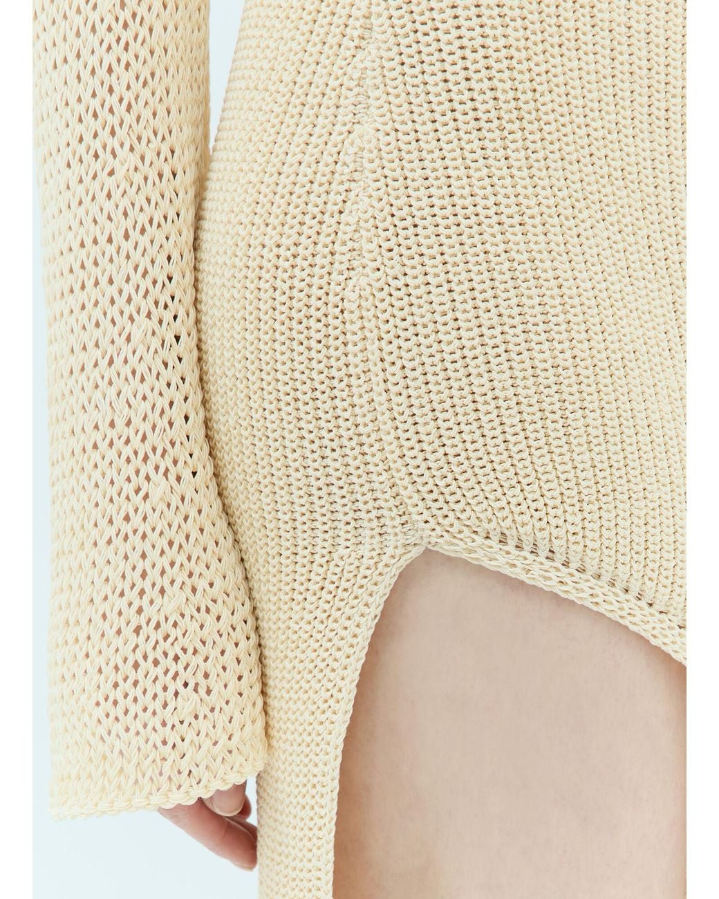 AYA MUSE Natural Elastic-Waist Skirt