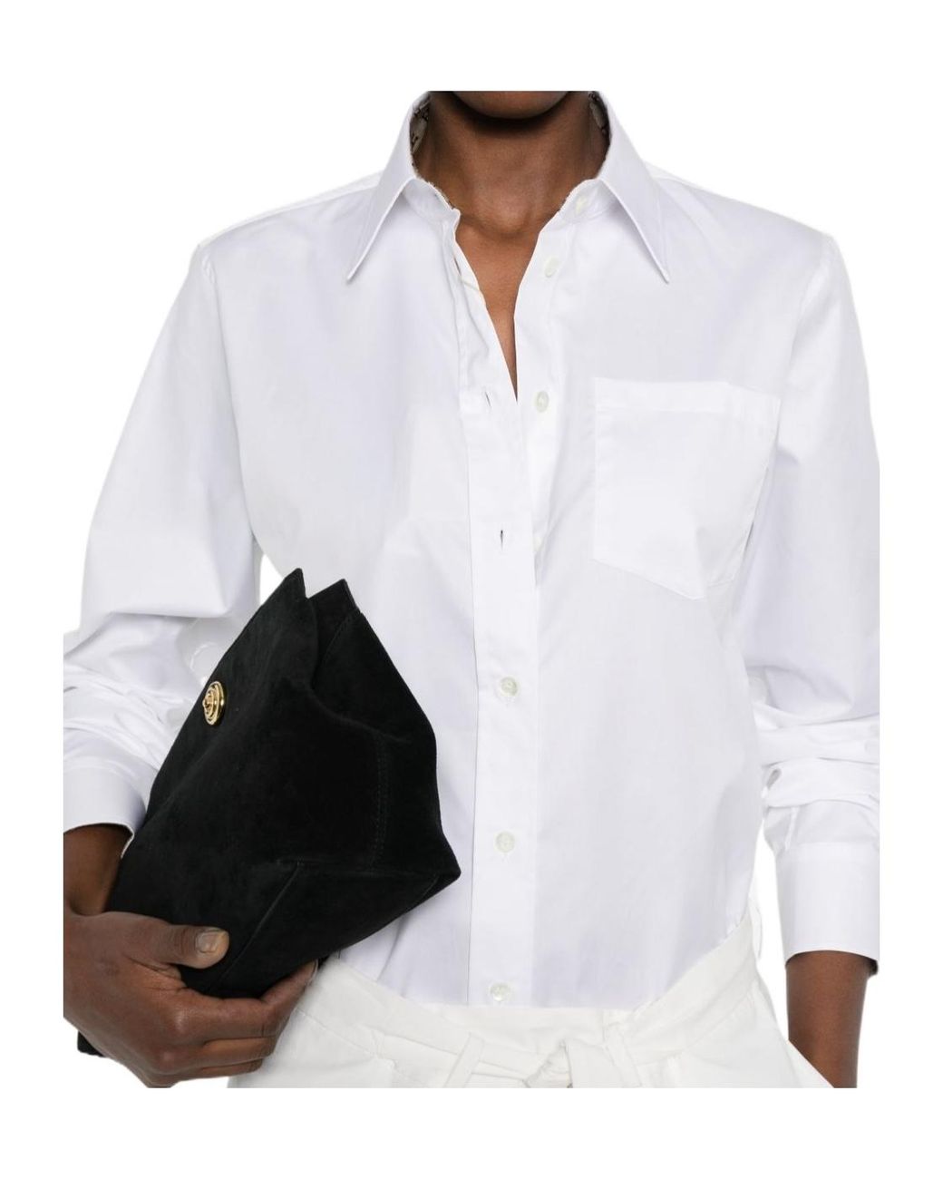 Herno White Pocket Shirt