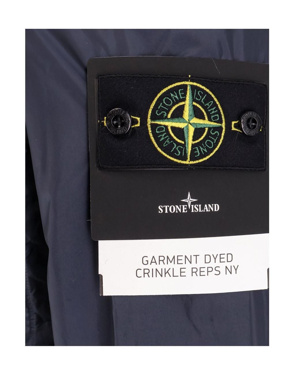 Stone Island Blue Shirt-Style Jacket for men