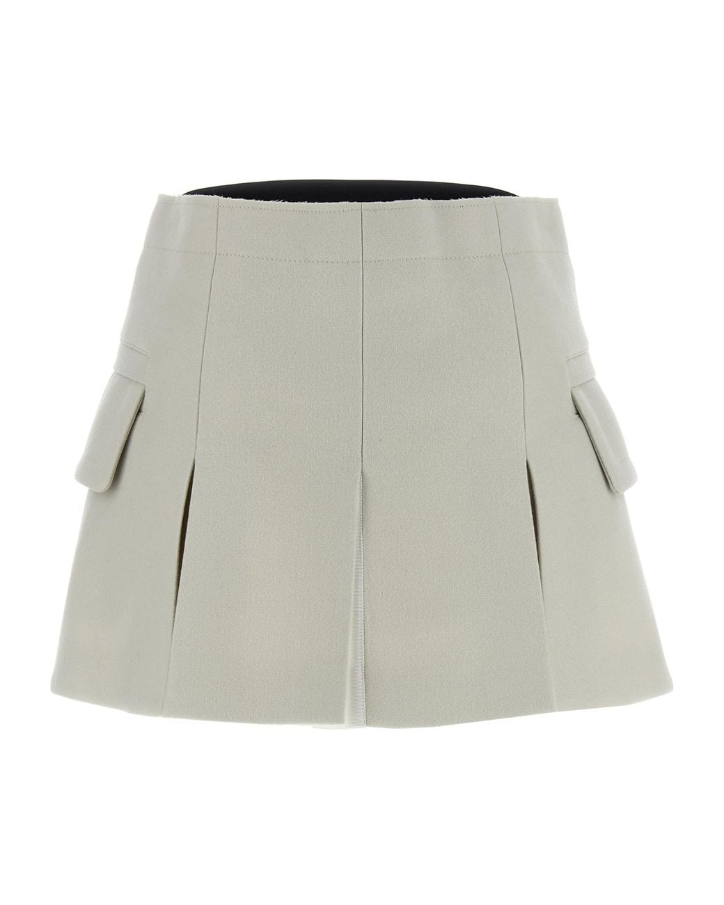 Sacai Multicolor 'Melton' Skort