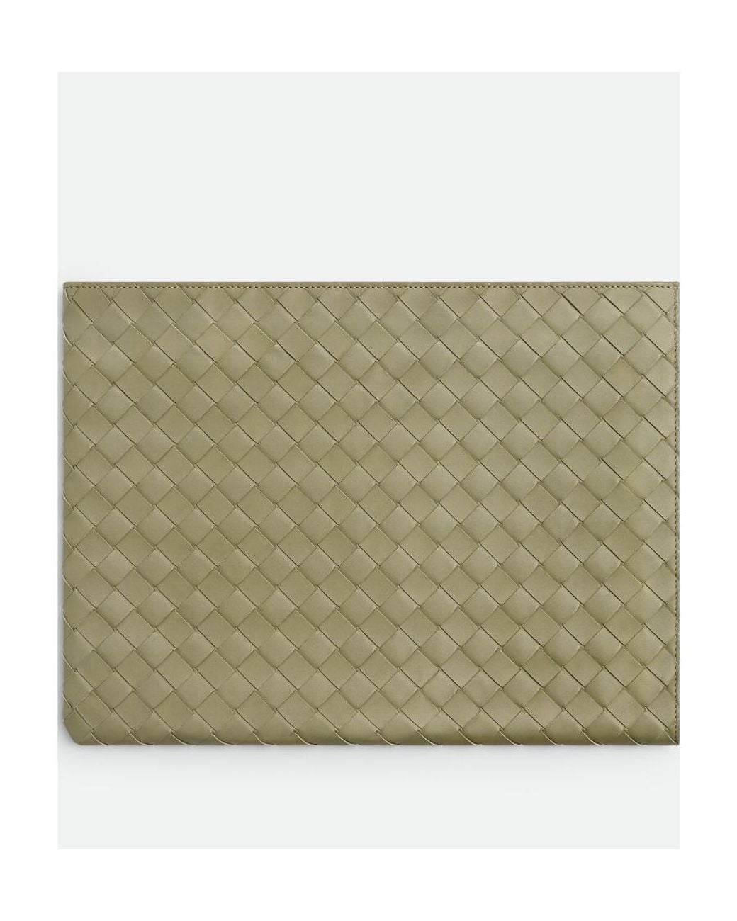 Bottega Veneta Green Intrecciato Briefcase for men