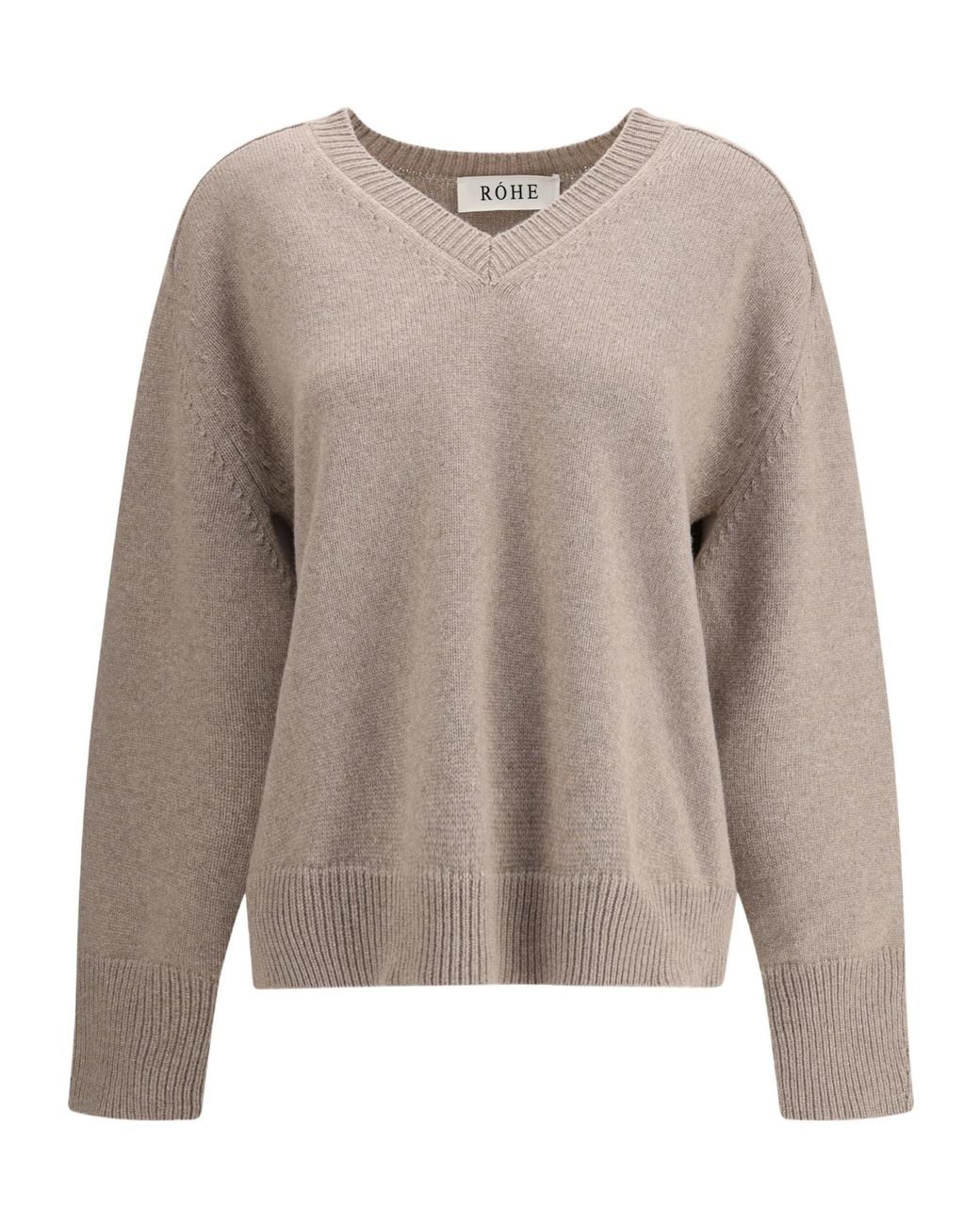 Rohe Brown Sleeve Wrap Jumper