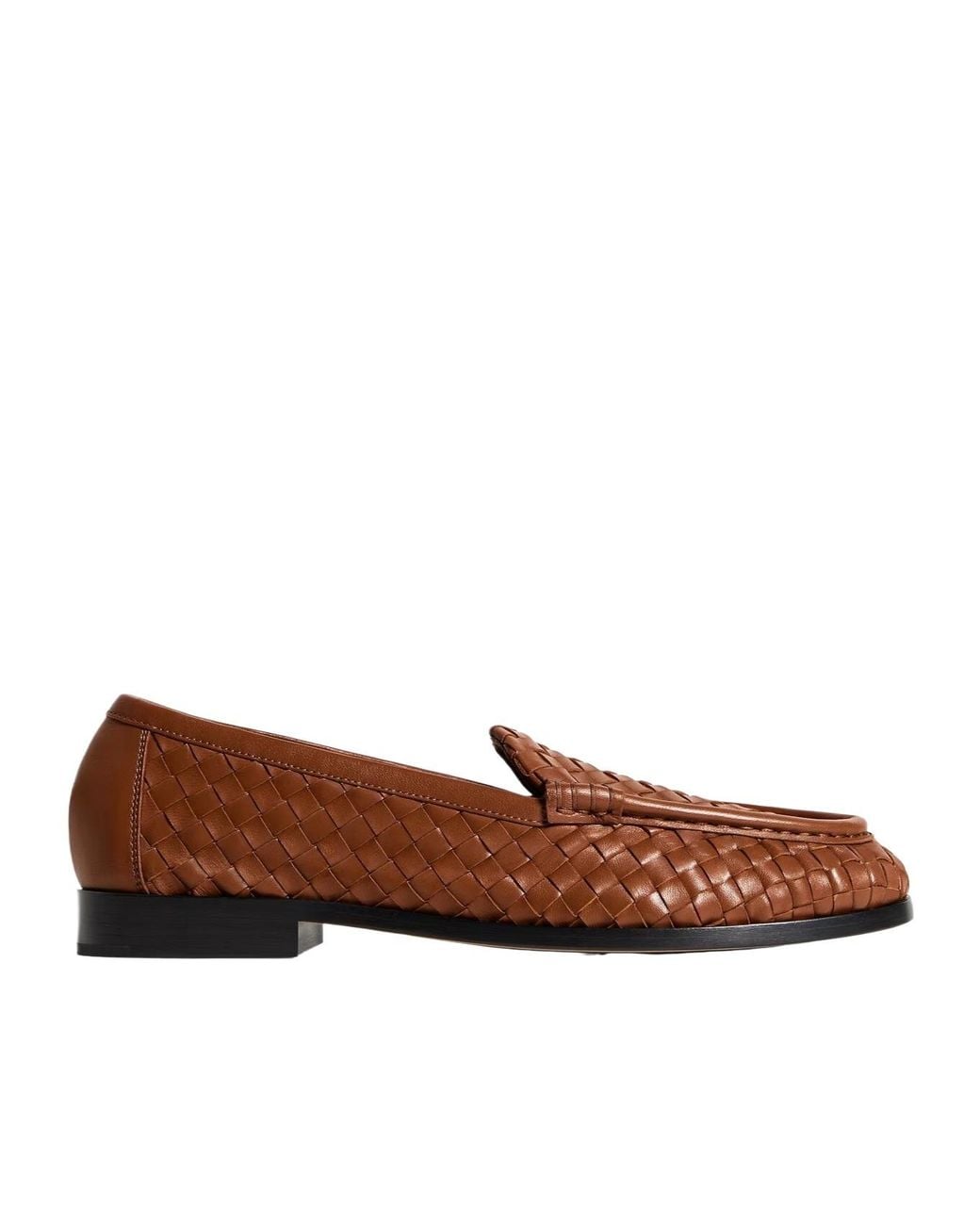 Bottega Veneta Brown Silenzio Loafers