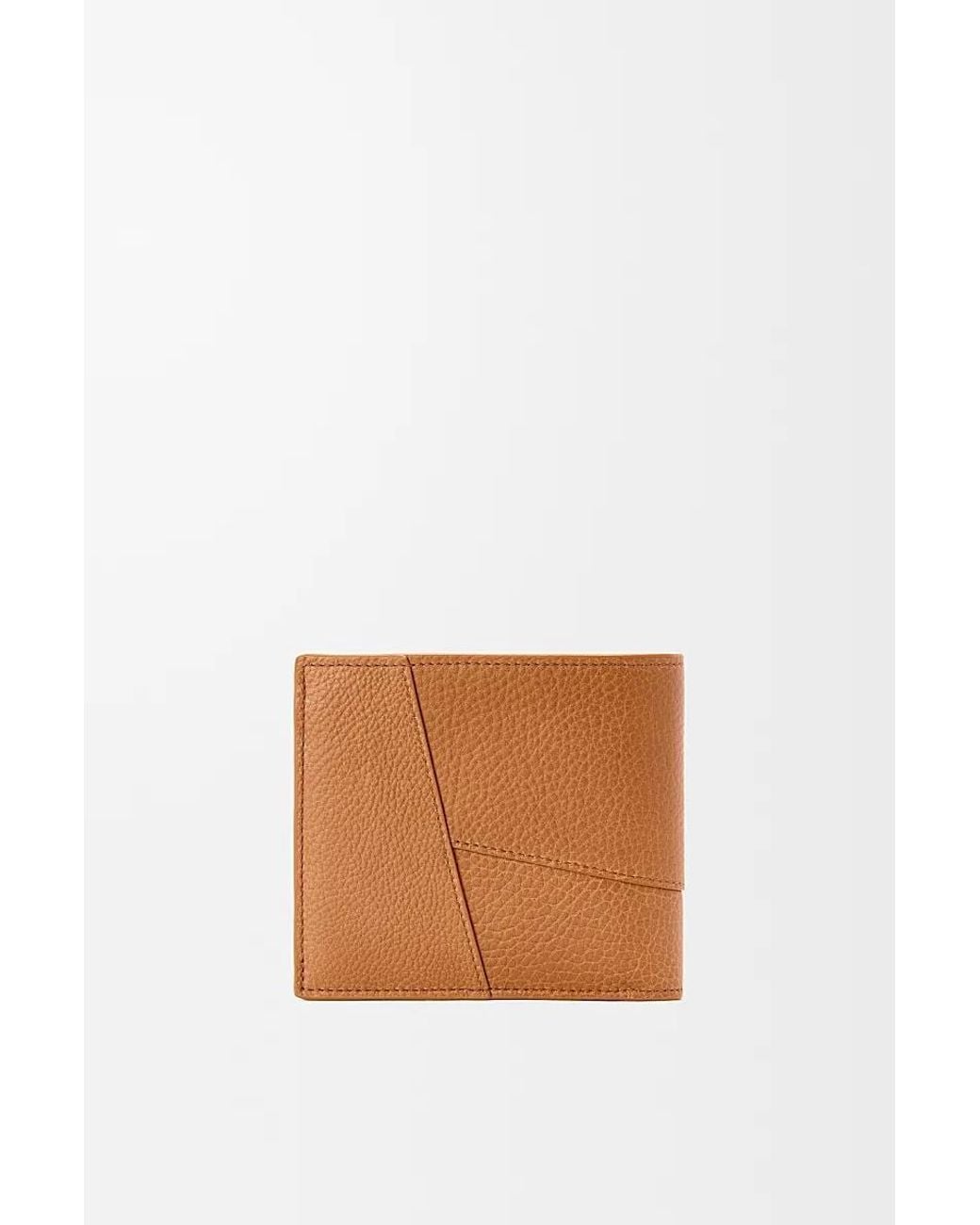 Loewe Brown Puzzle Edge Bifold Wallet for men
