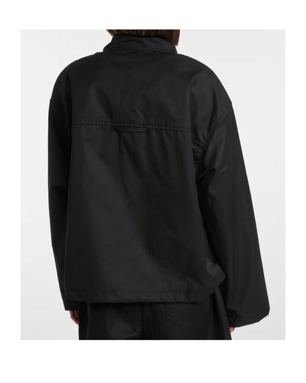 Agolde Black Cotton-Blend Jacket
