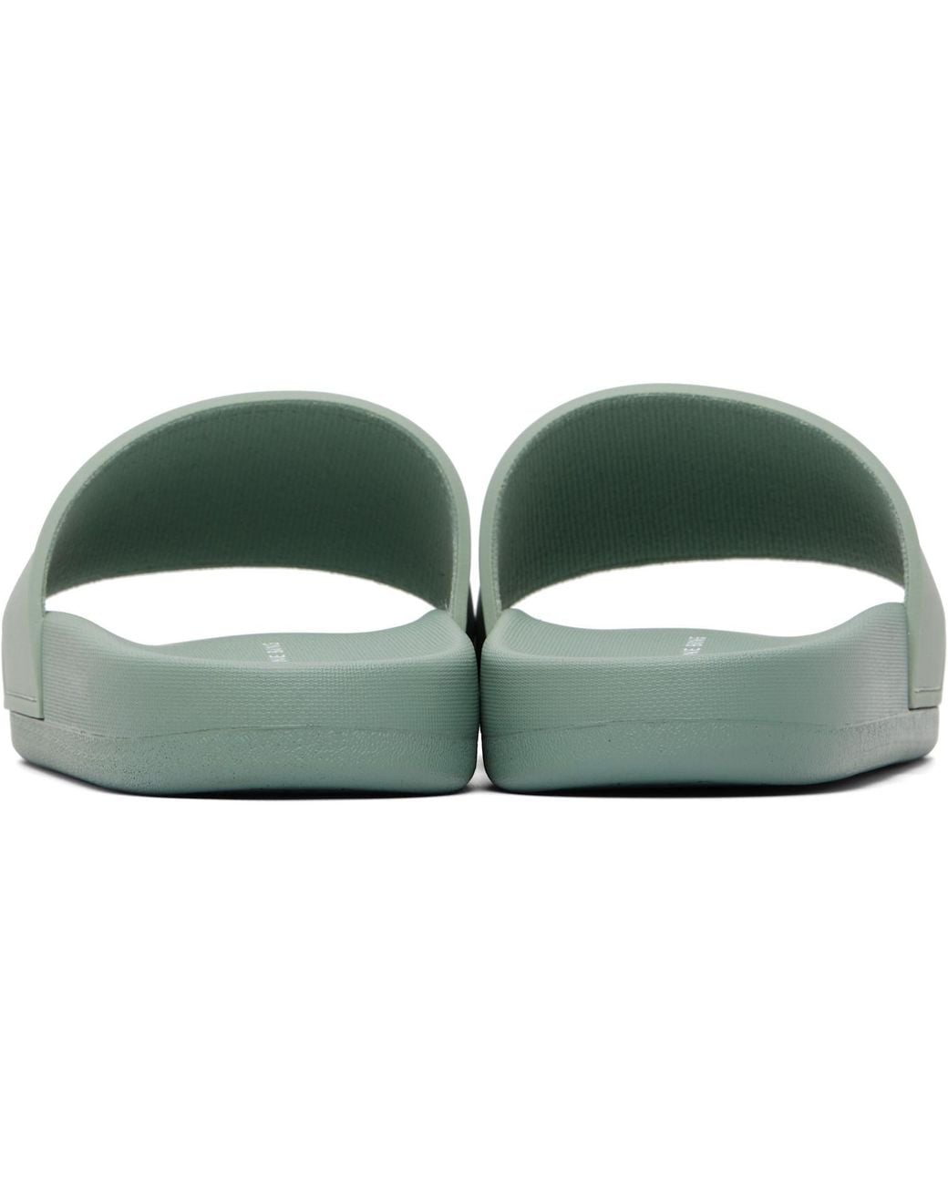 Anine Bing Green Isla Slippers