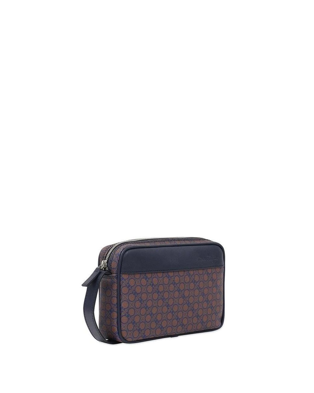 Ferragamo Purple Logo Hand-Held Bag