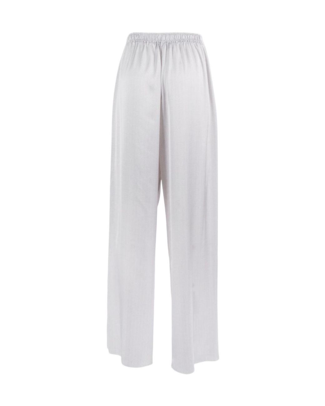 Emporio Armani Gray Elasticated Drawstring Waistband Trousers
