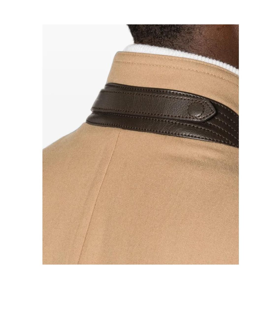 Tom Ford Natural Zip-Up Bomber Jacket for men