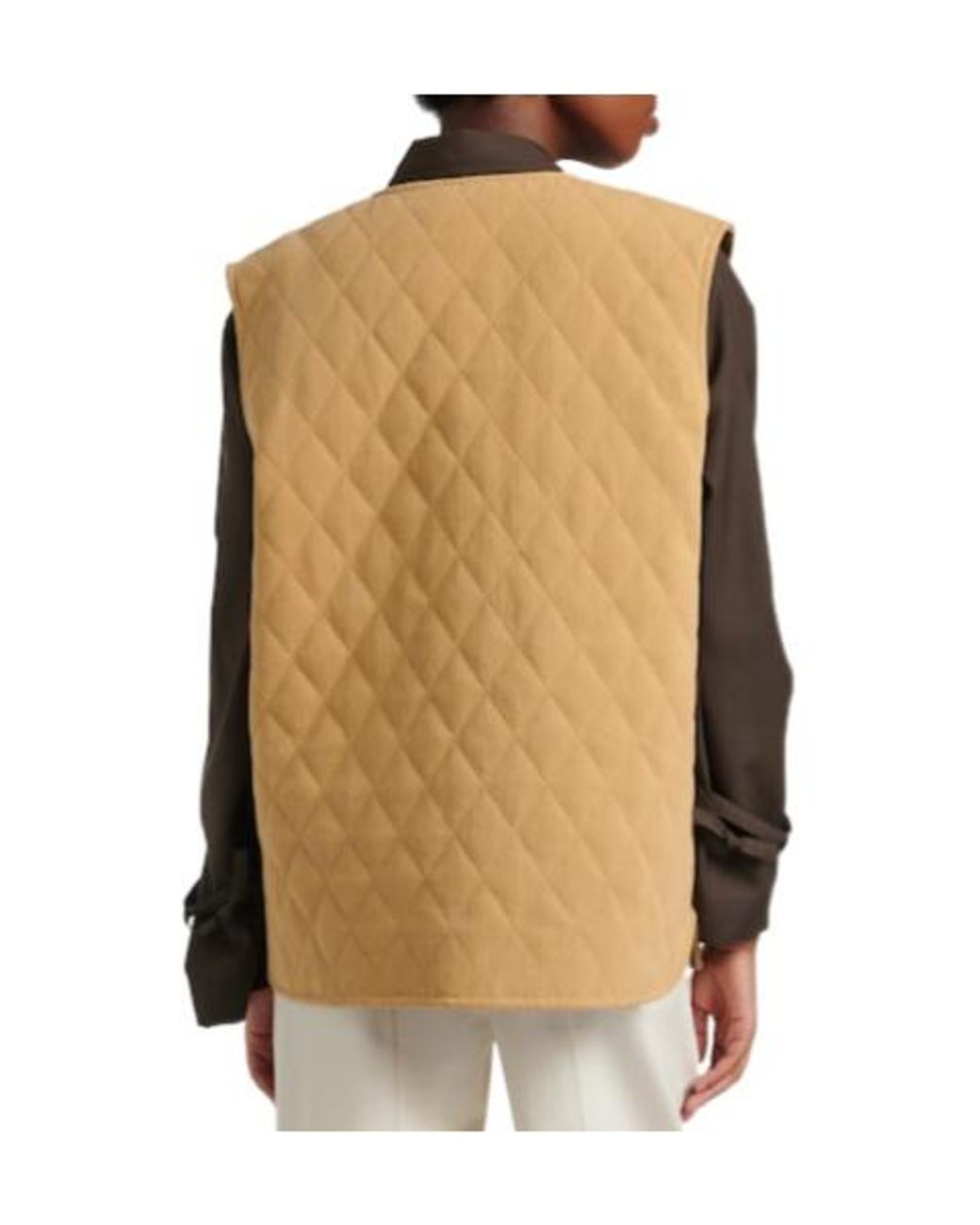 Blazé Milano Natural V-Neck Cotton Waistcoat