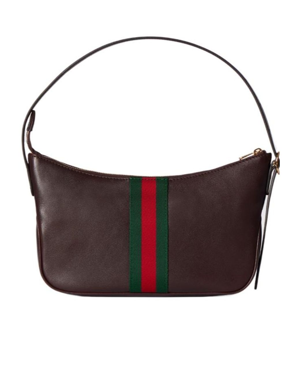 Gucci Brown Web Stripe Shoulder Bag for men