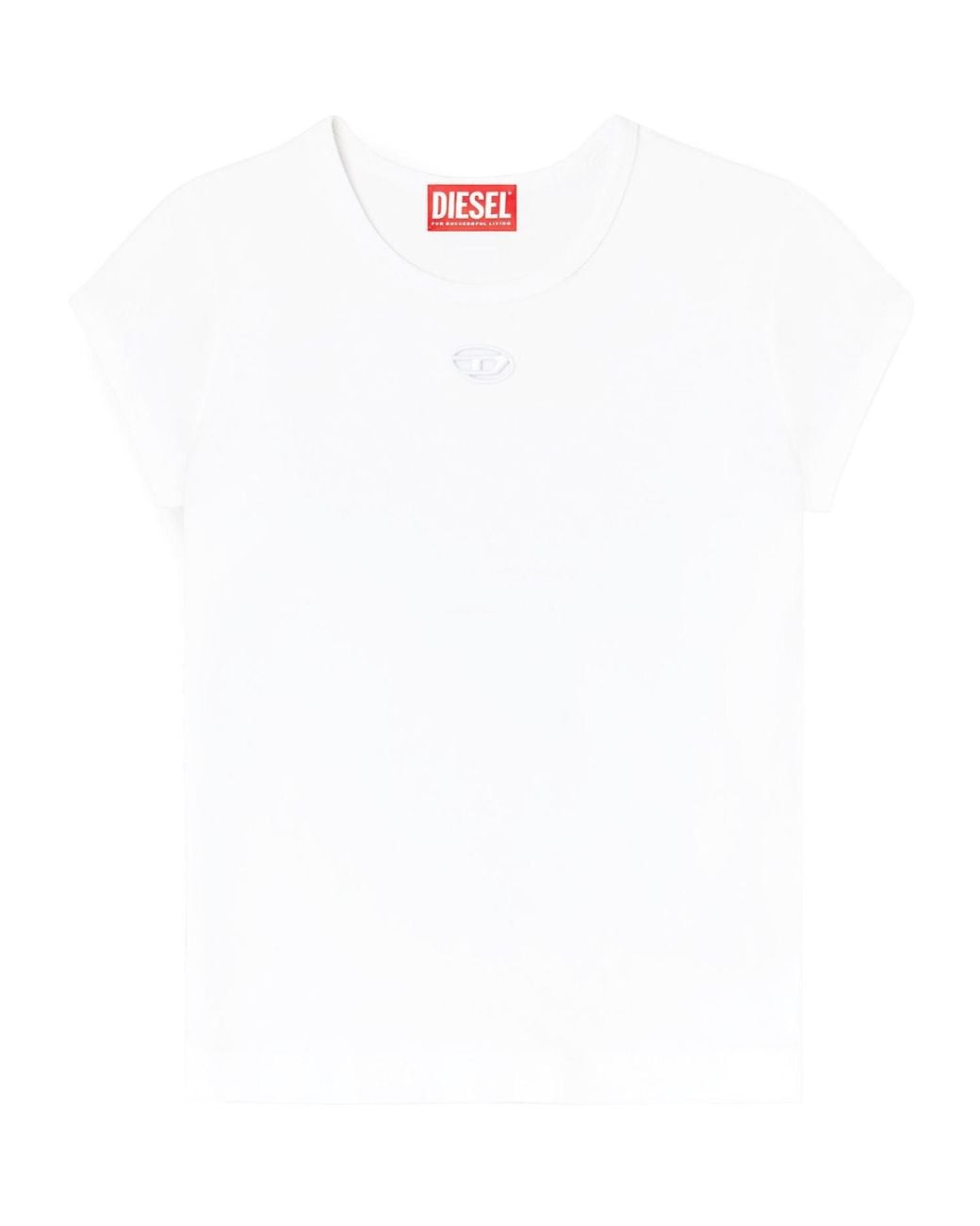 DIESEL White T-Angie-Od T-Shirt