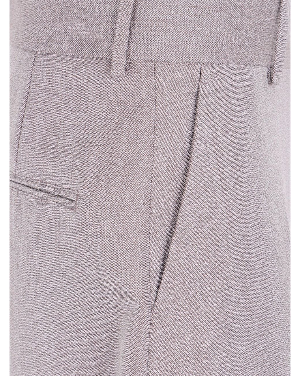 Studio Nicholson Gray Fume Pleated Wide-Leg Pants for men