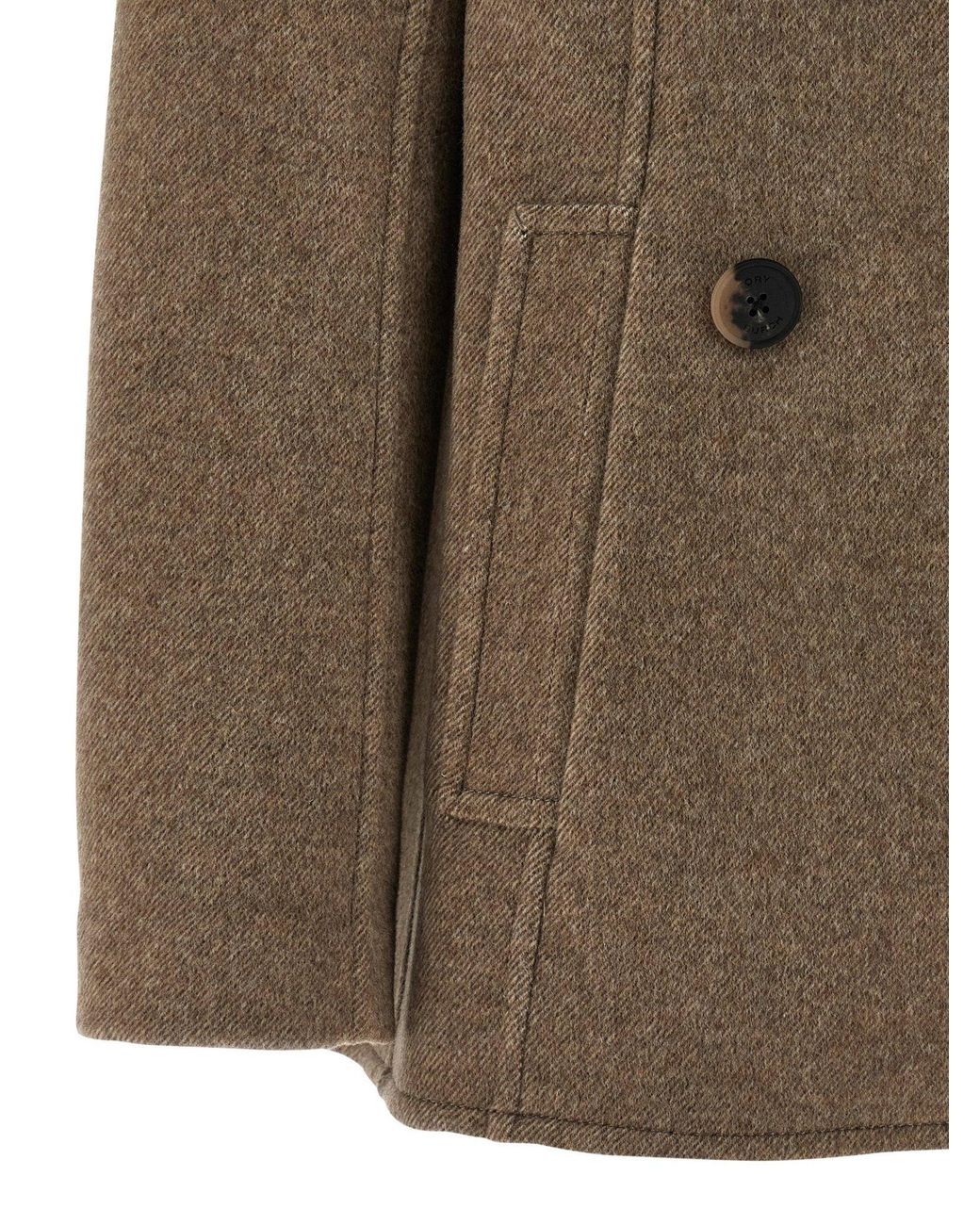 Tory Burch Green Double Breasted Blazer