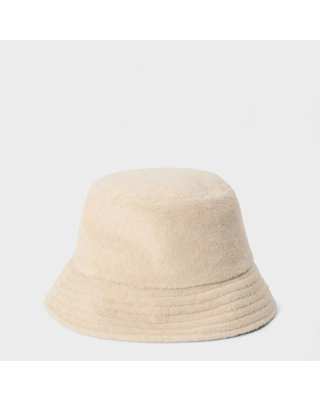 Moncler Natural Teddy Bucket Hat for men