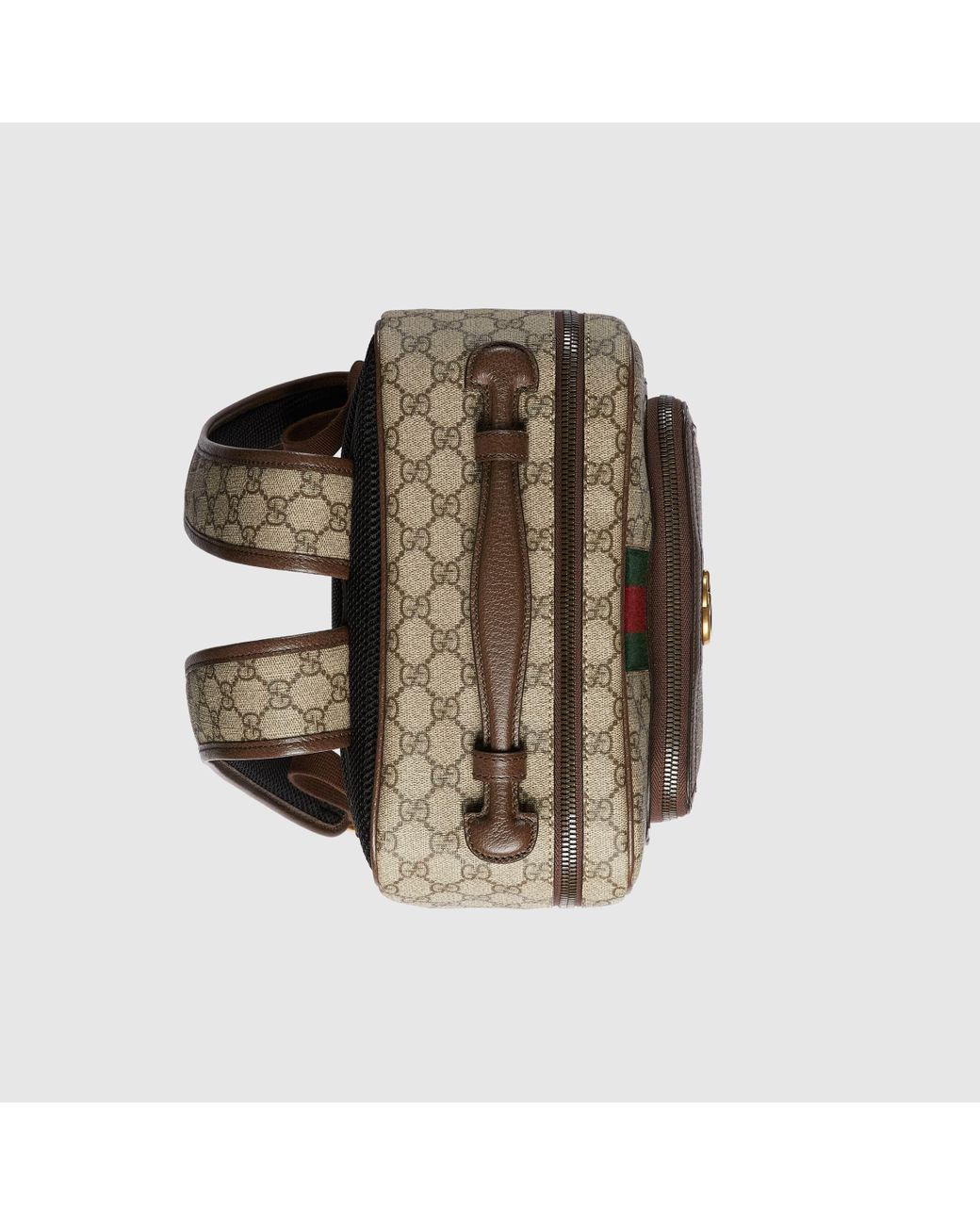 Gucci Green Zaino Ophidia Gg Leather Backpack for men