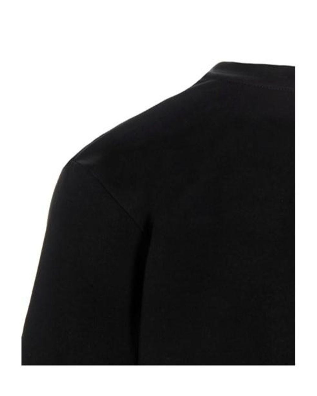 The Row Black Chiara Short-Sleeve Boxy T-Shirt