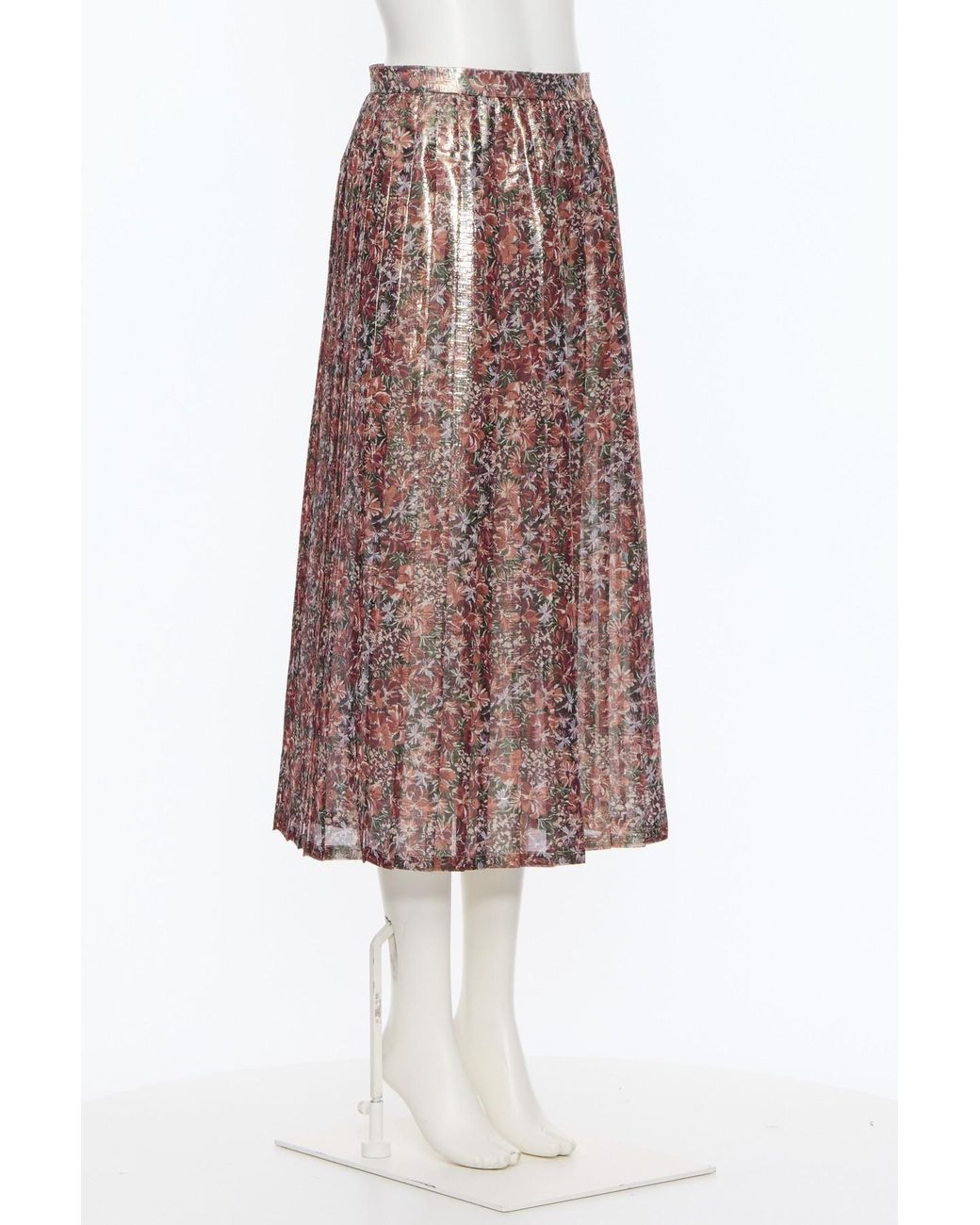 Valentino Multicolor Patterned Skirt