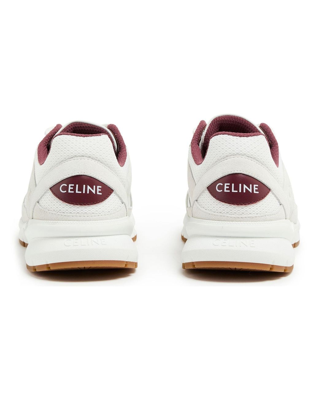 Céline White Laced Sneakers