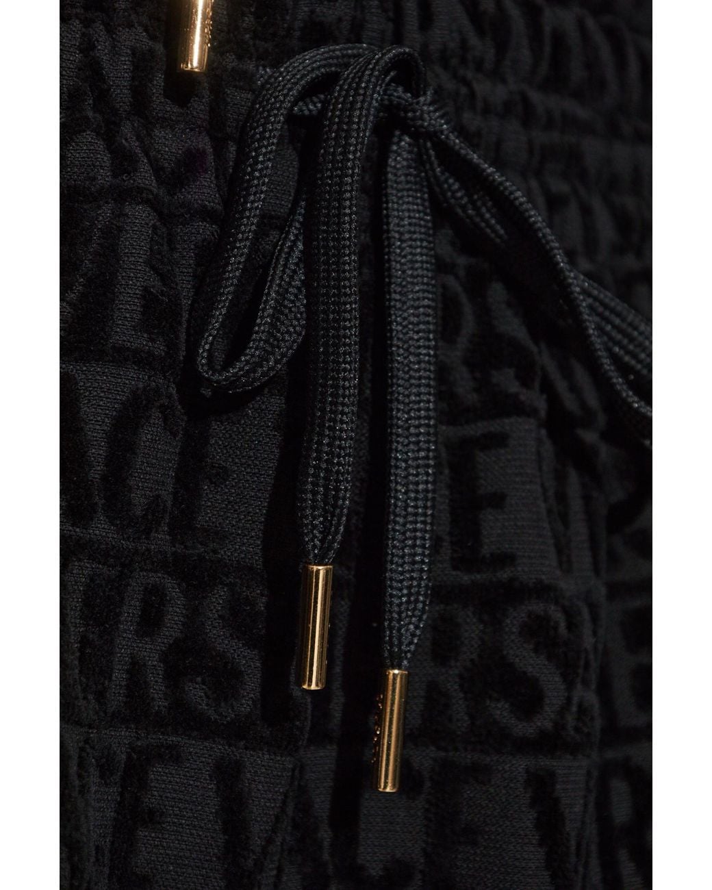Versace Black I Baroque Shorts